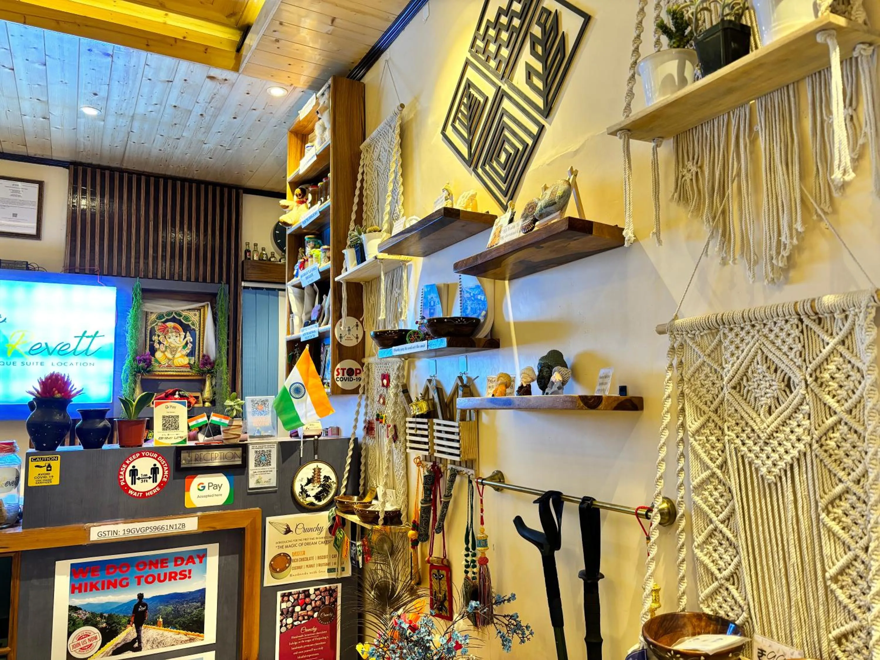 Lobby or reception in The Revett