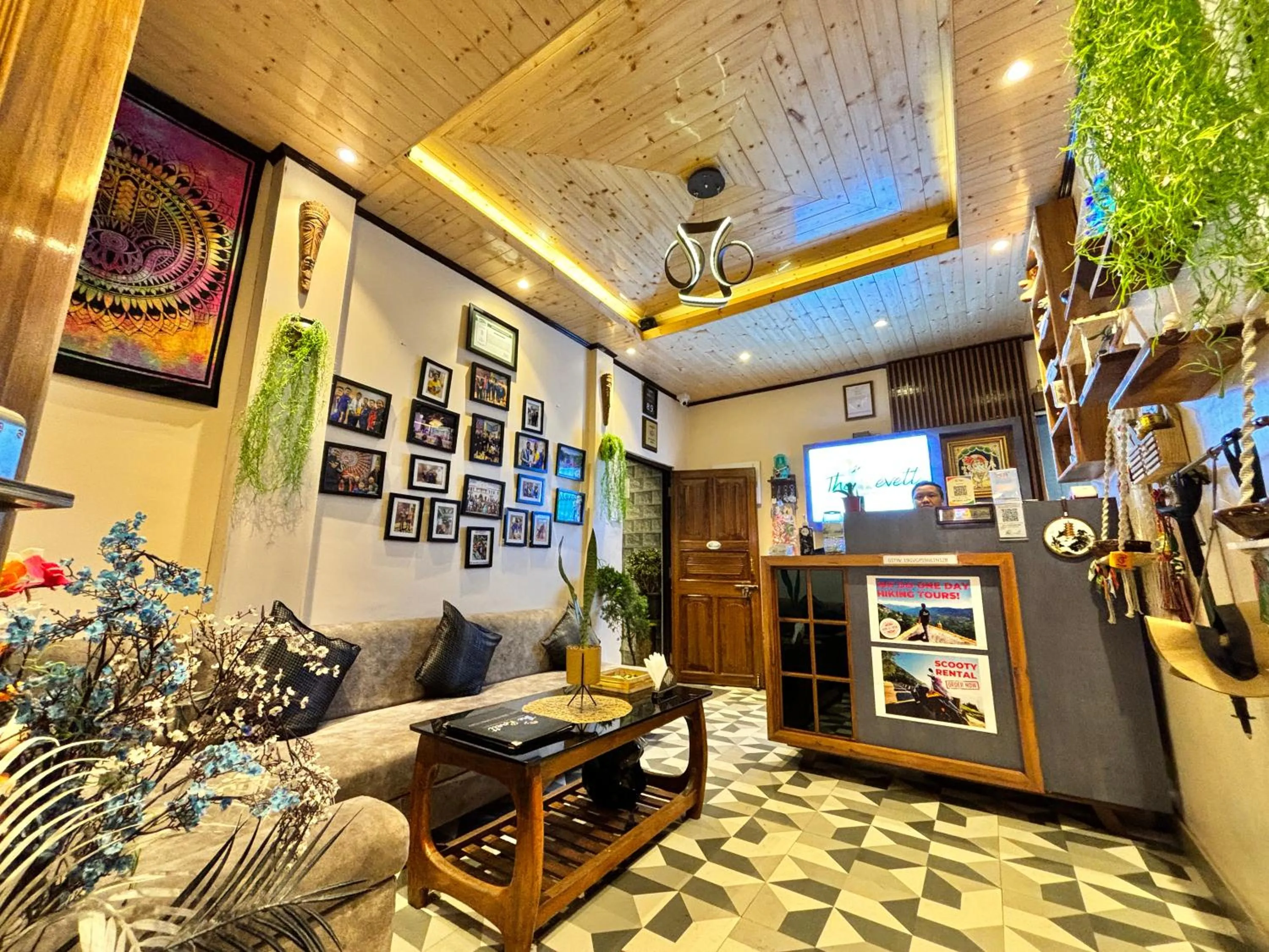 Communal lounge/ TV room in The Revett