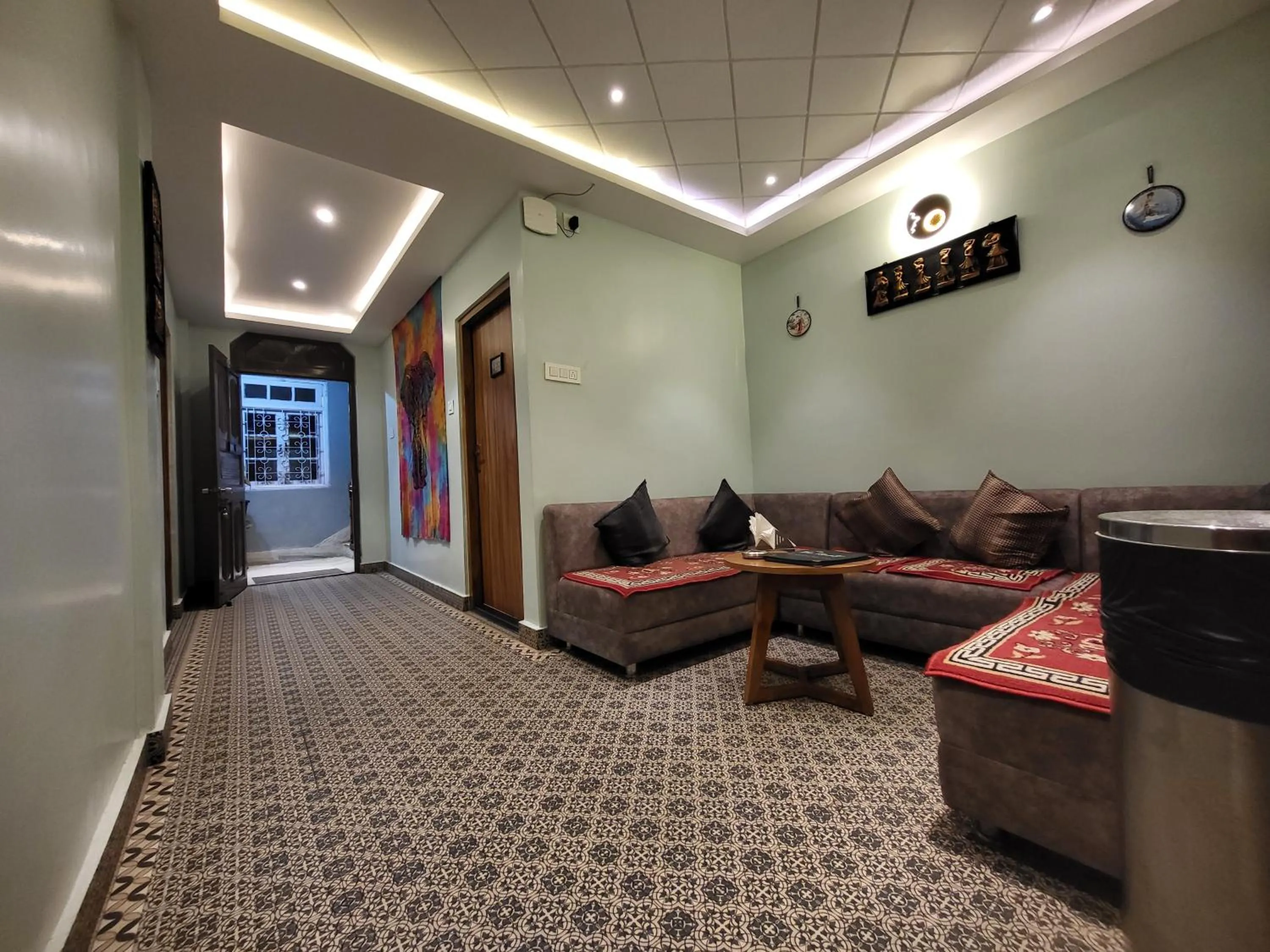 Communal lounge/ TV room in The Revett