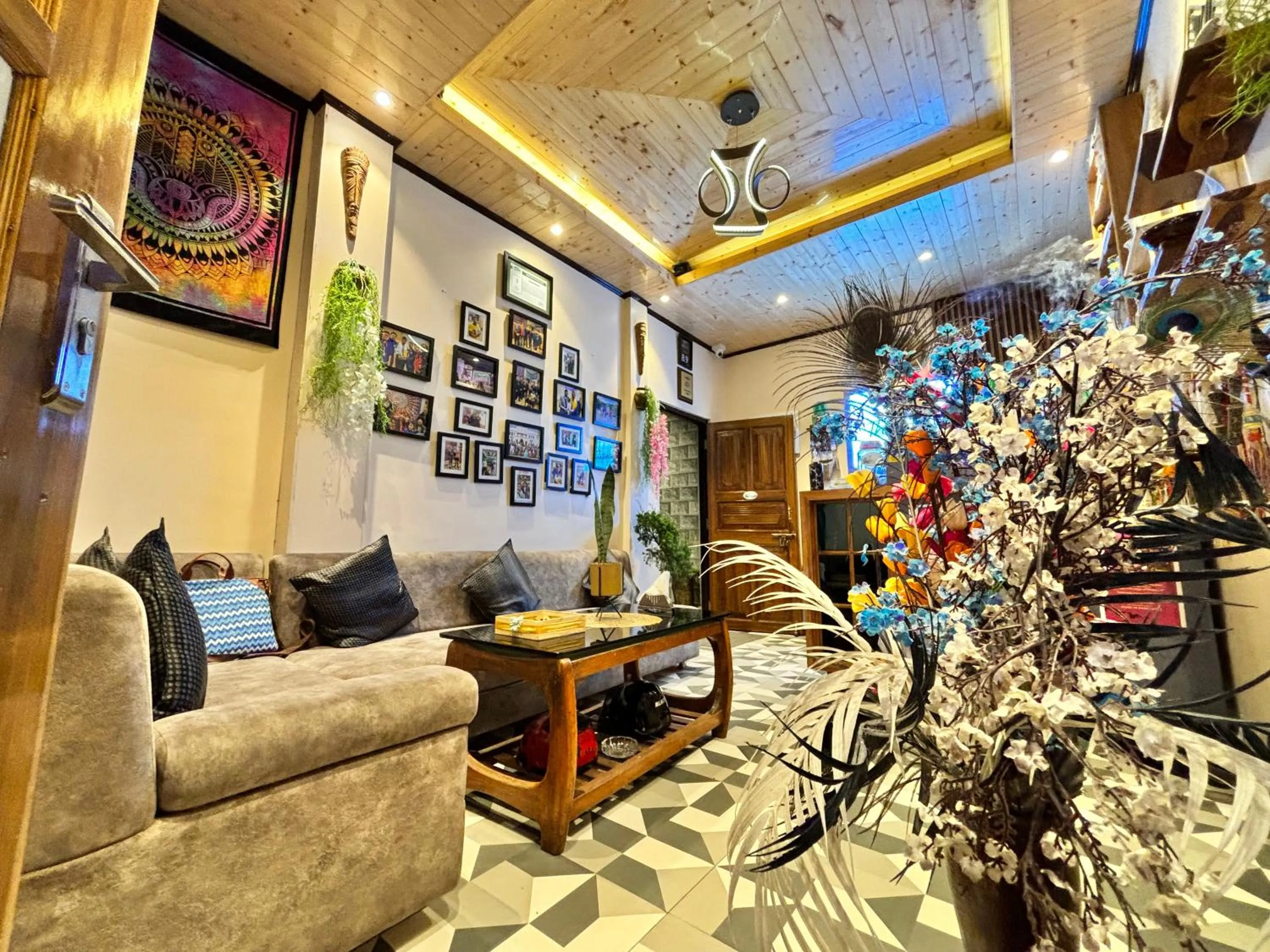 Communal lounge/ TV room in The Revett