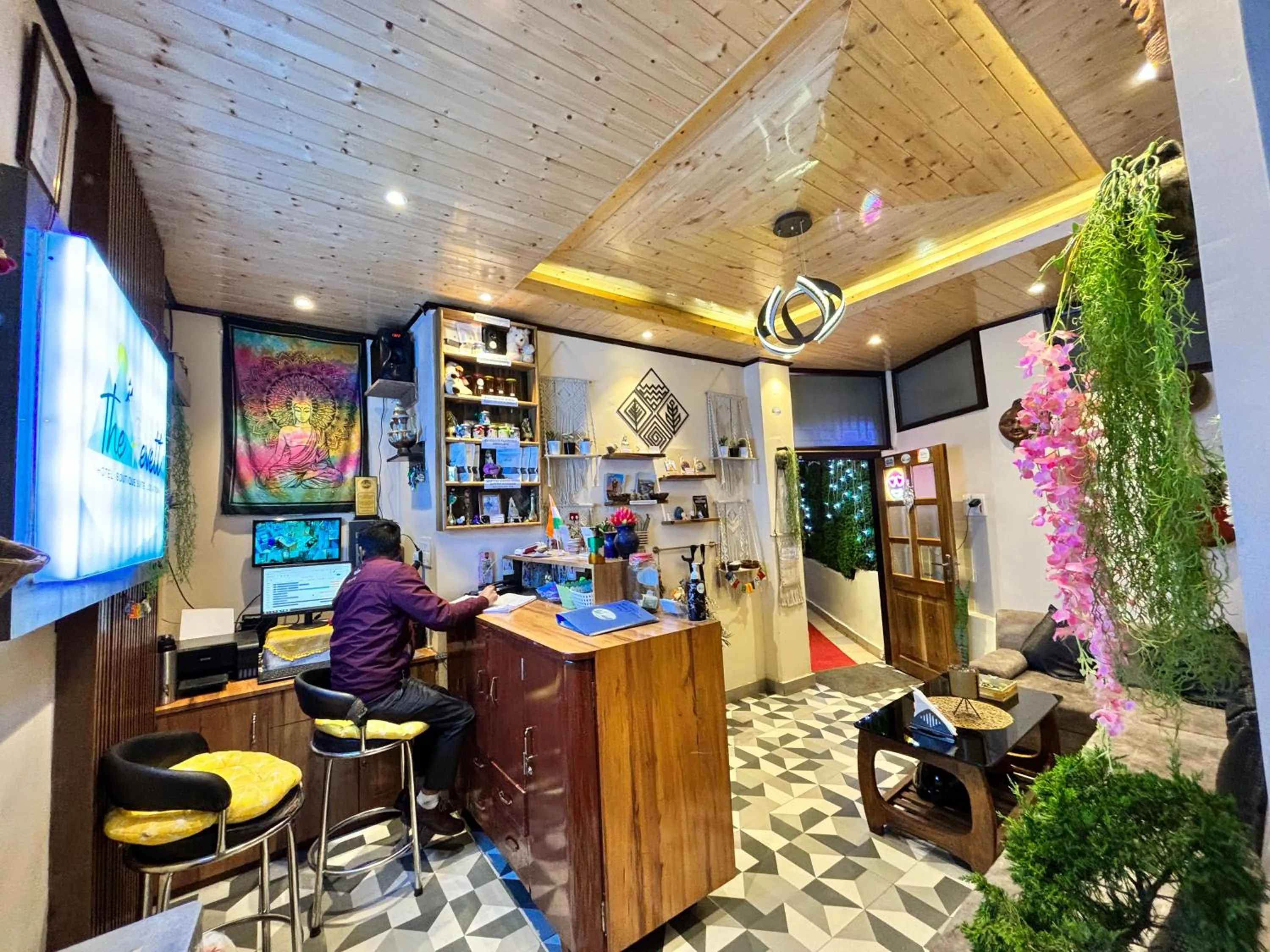 Lobby or reception in The Revett