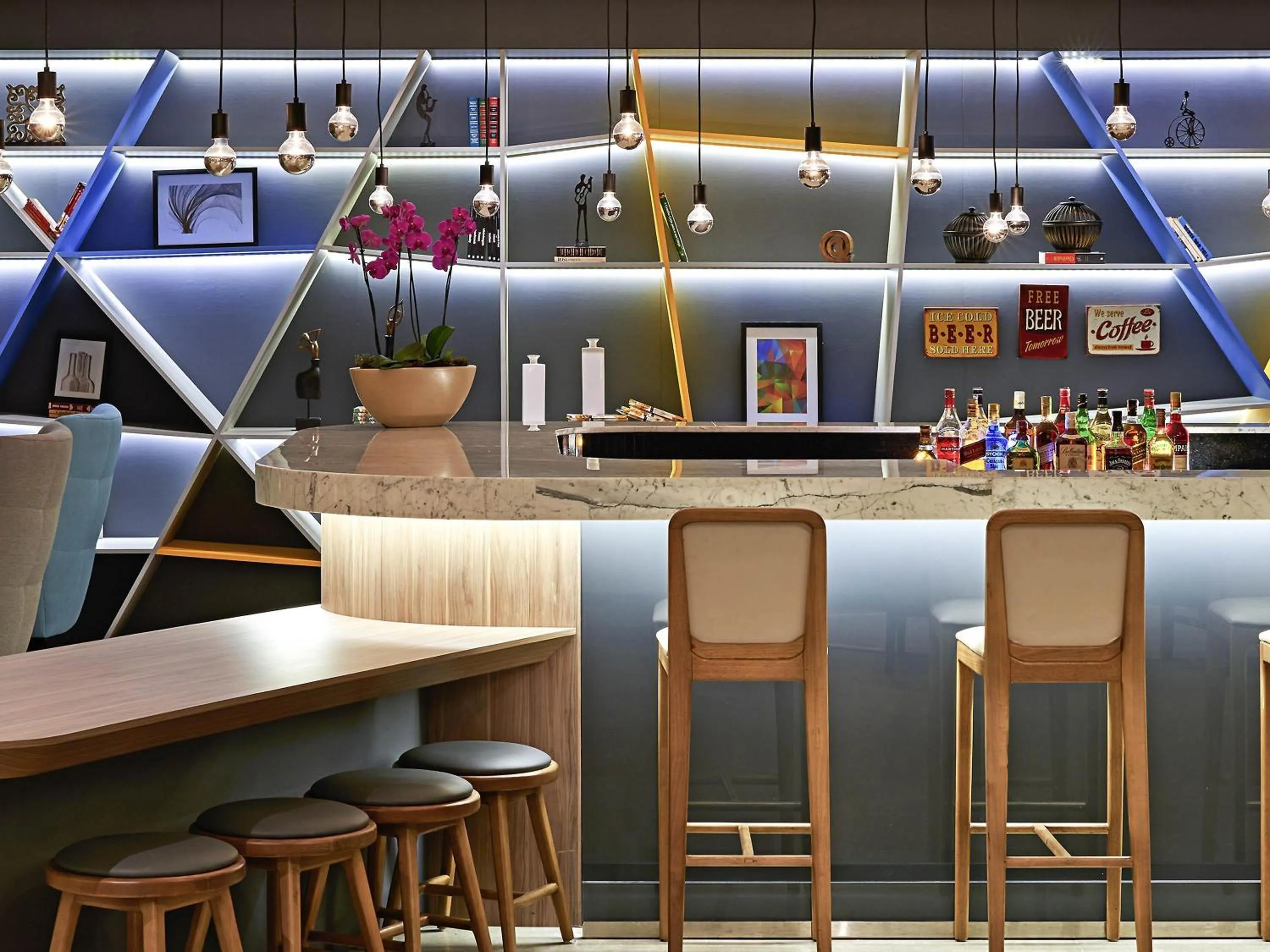 Lounge or bar in Novotel Campo Grande