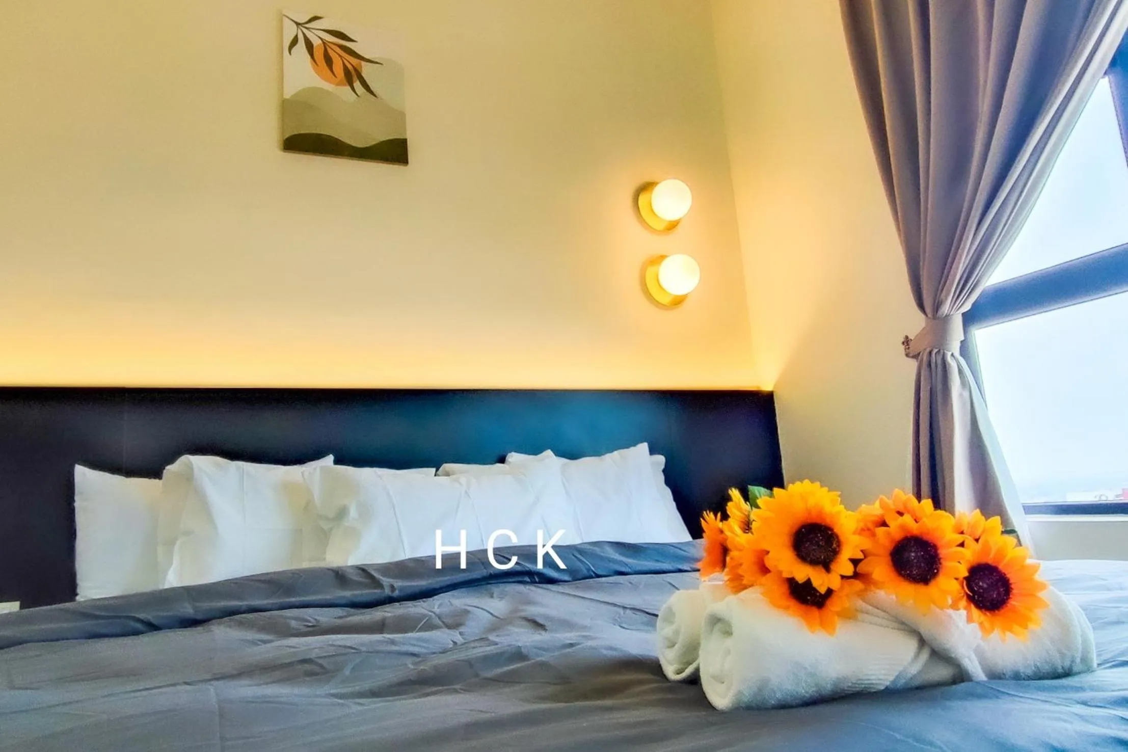 Bed in Double Storey Pool at Trio Setia by HCK