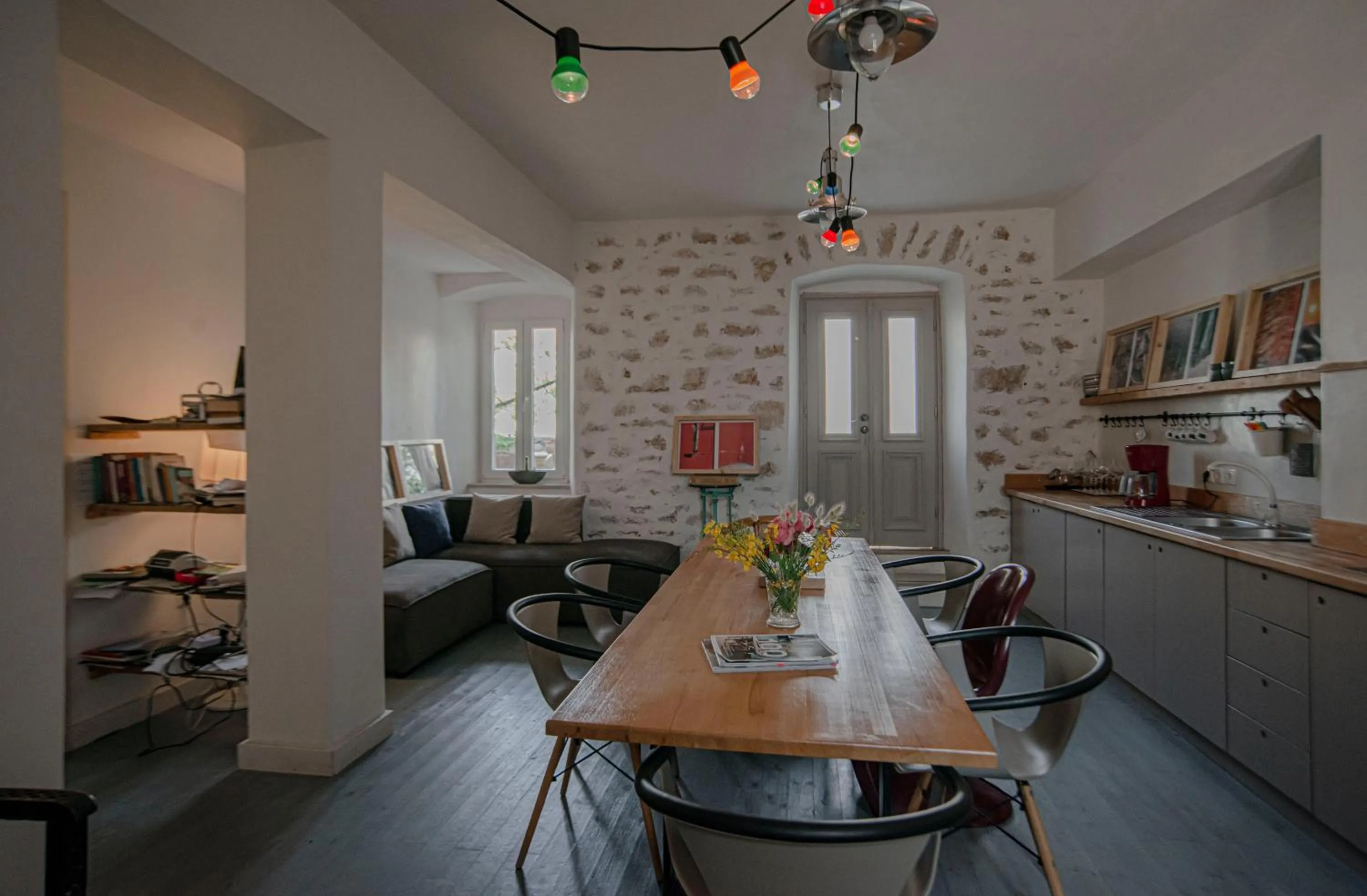Communal kitchen in Militiko
