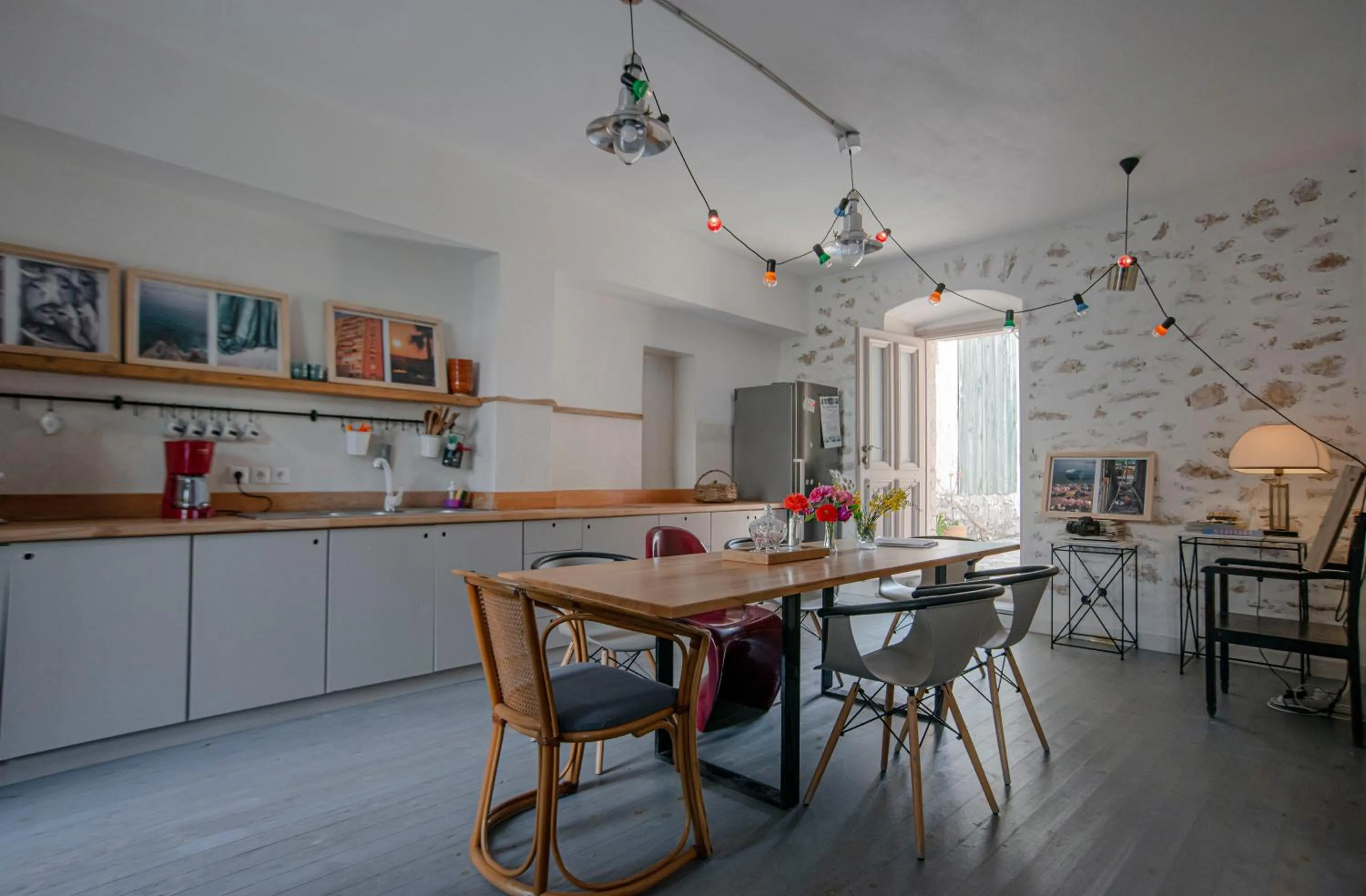 Communal kitchen in Militiko