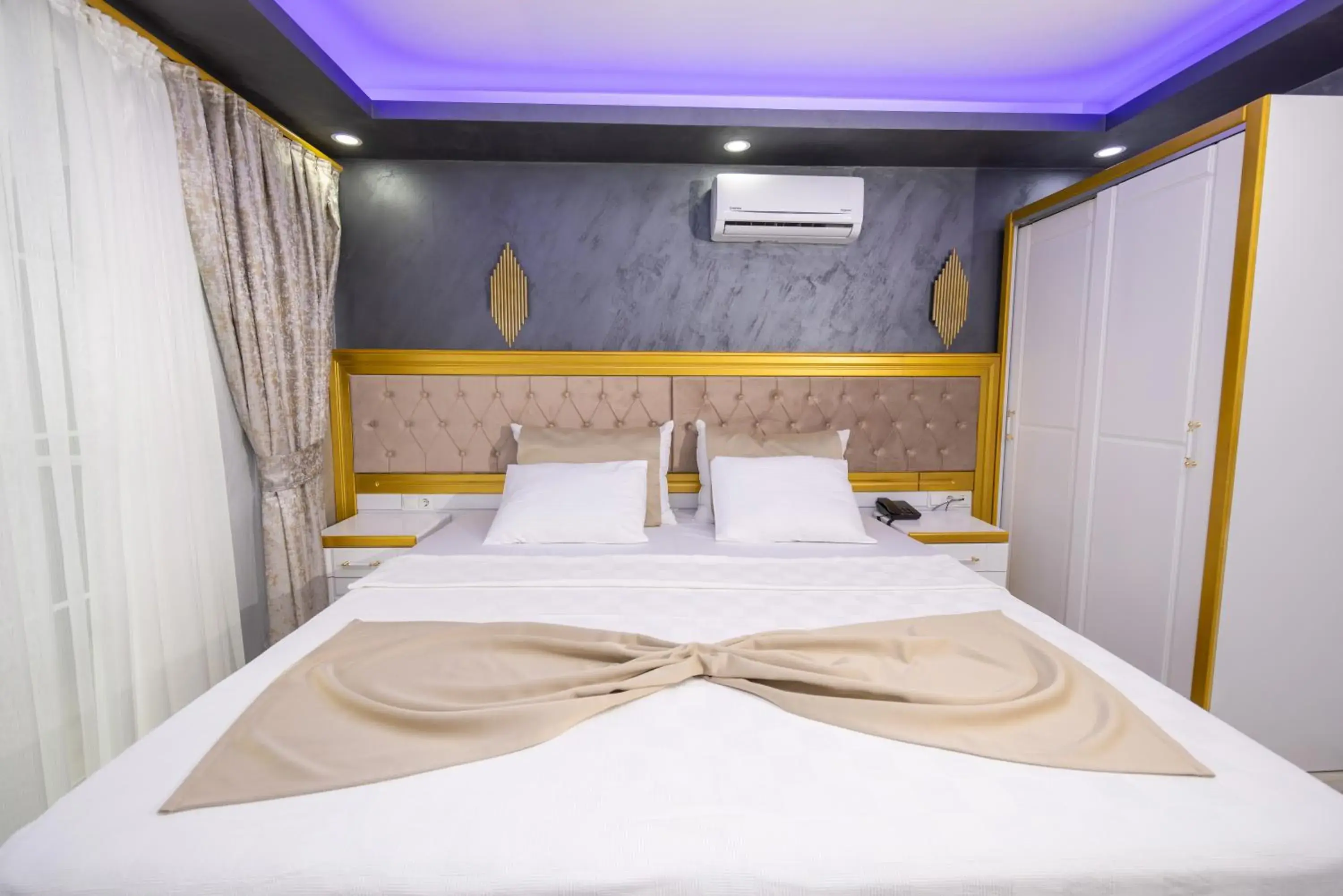 Bed in Cihan Bey Otel Belek Bed in Cihan Bey Otel Belek