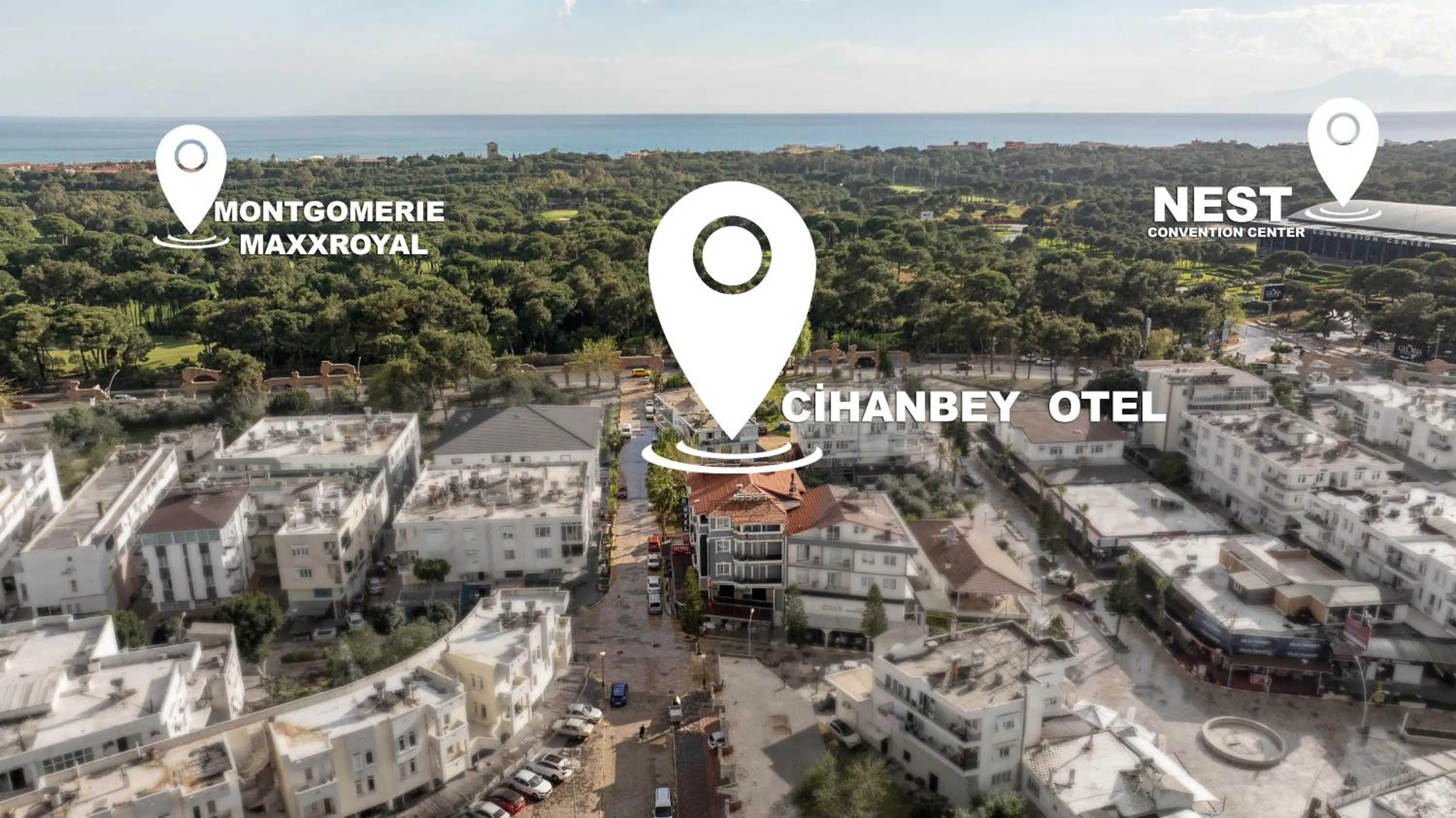 Bird's eye view in Cihan Bey Otel Belek