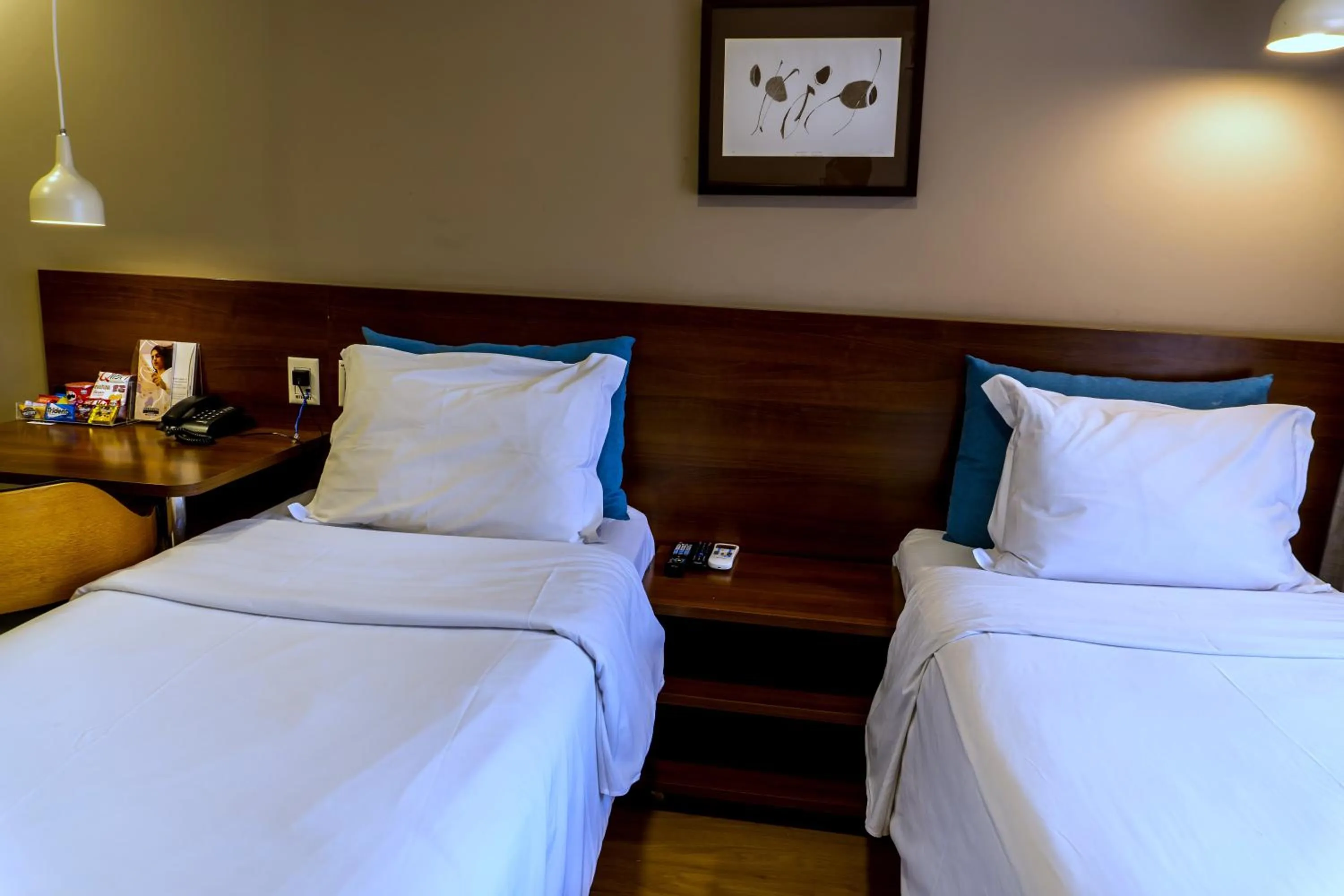 Bed in Mercure Curitiba Golden