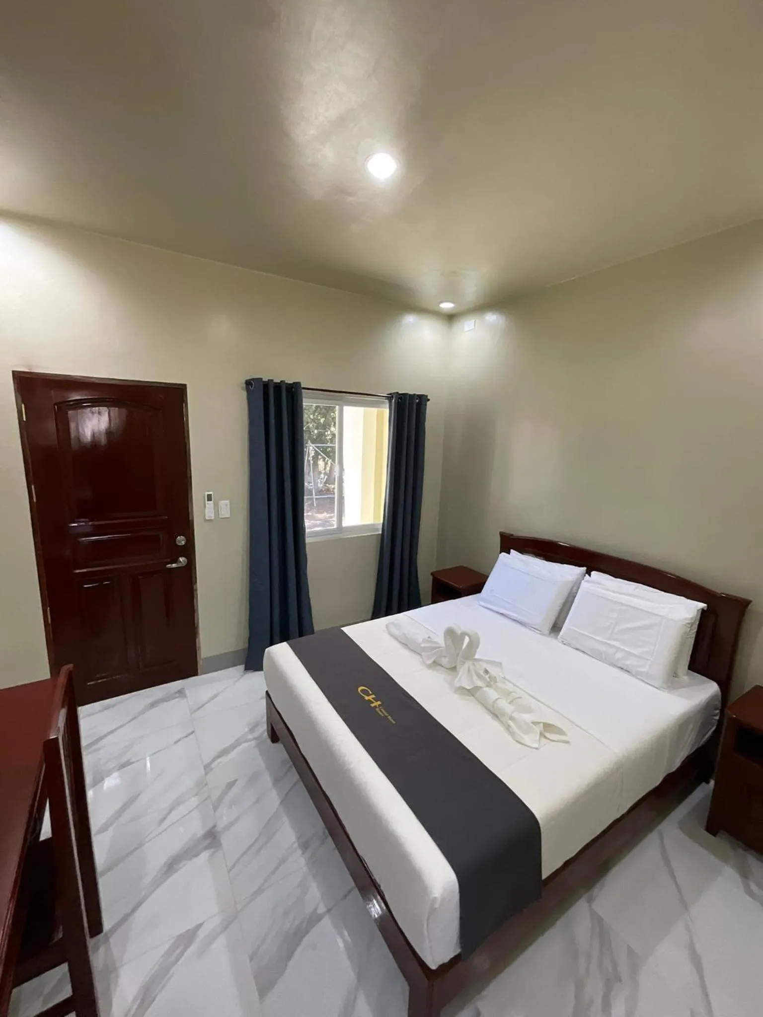 Bed in Coastal Haven Resort