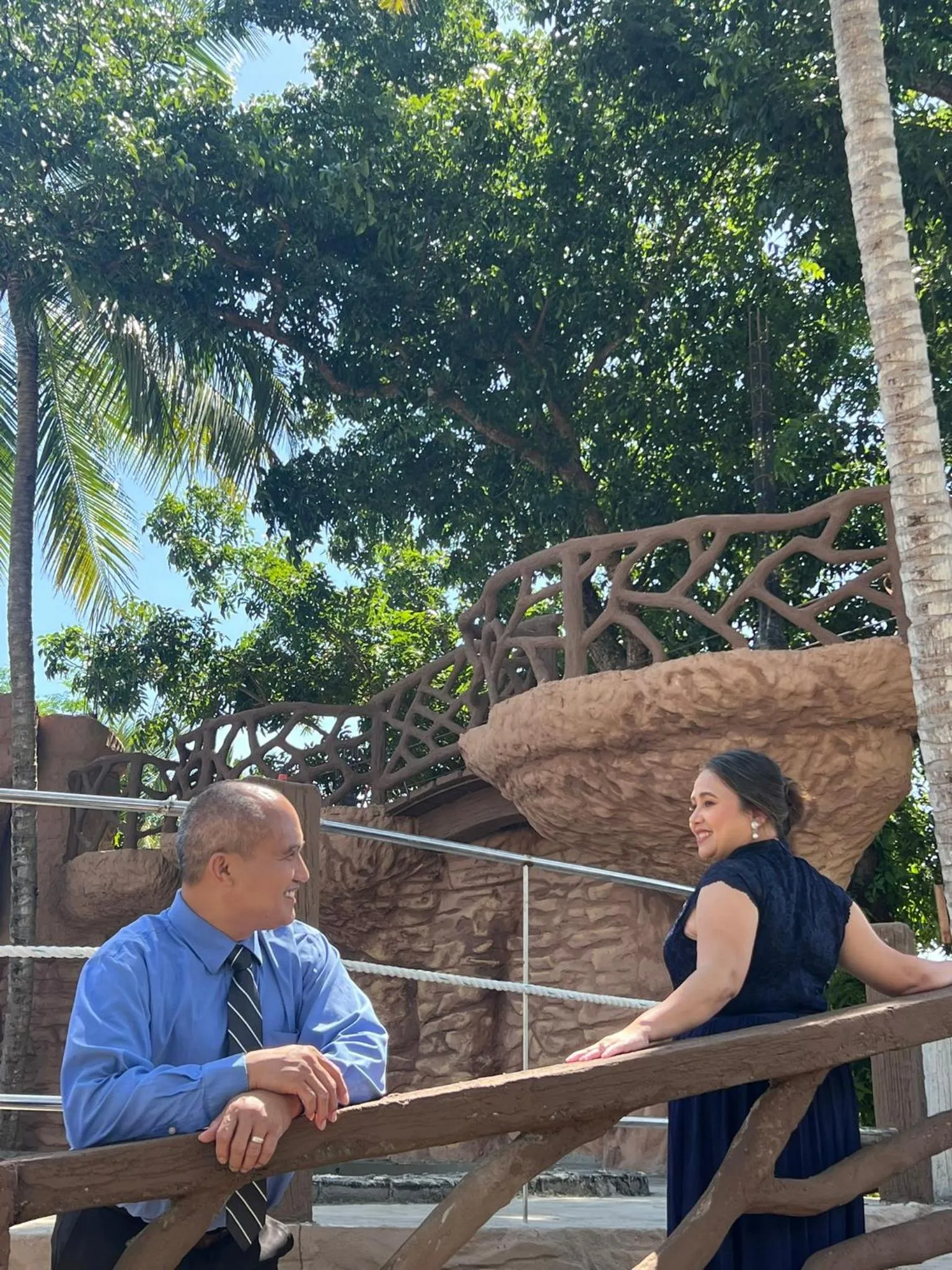 Guests in Coastal Haven Resort