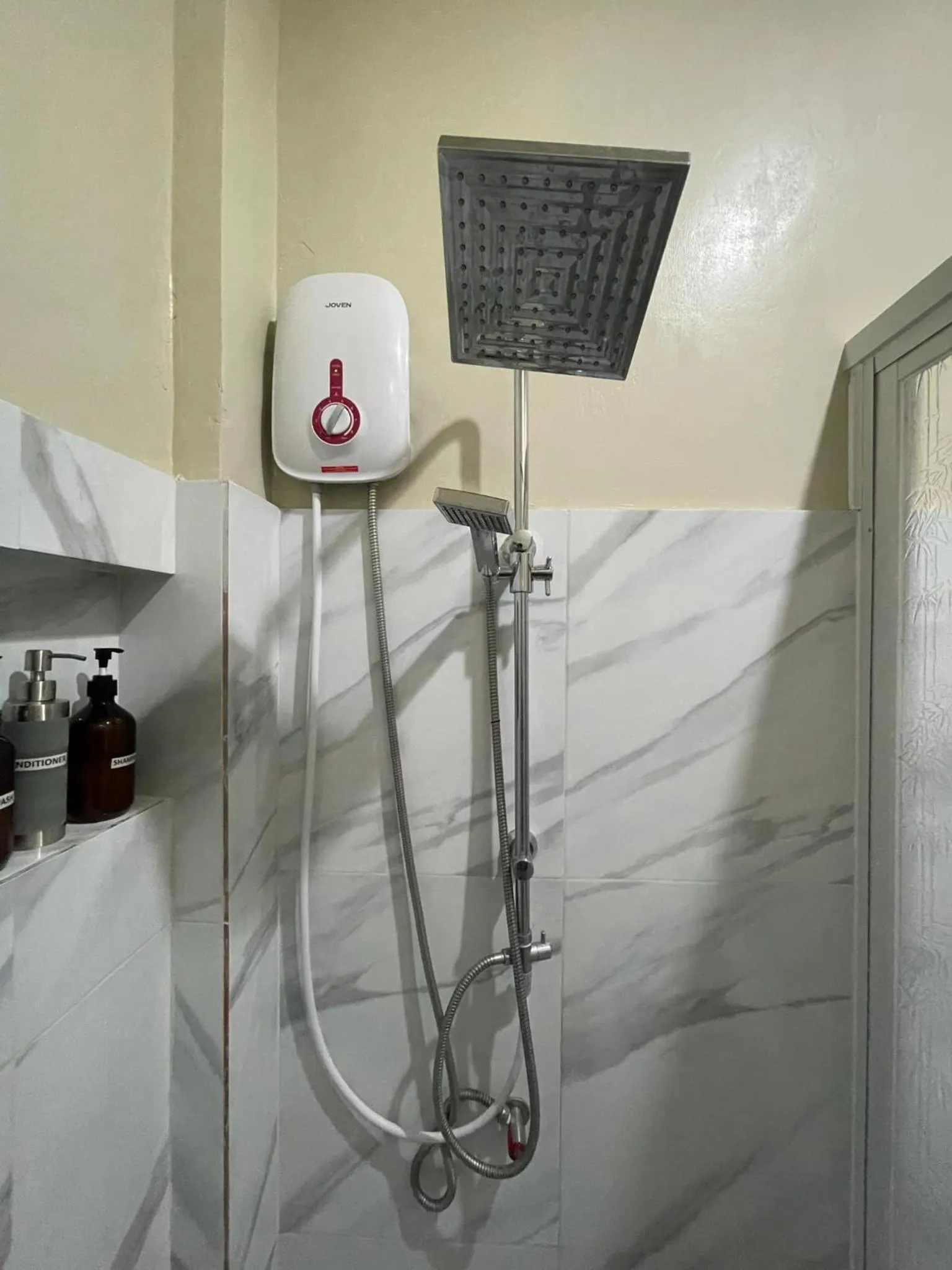 Shower in Coastal Haven Resort