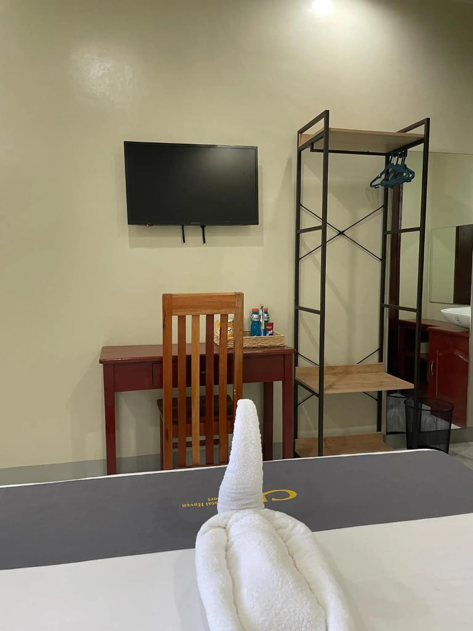 Bed in Coastal Haven Resort