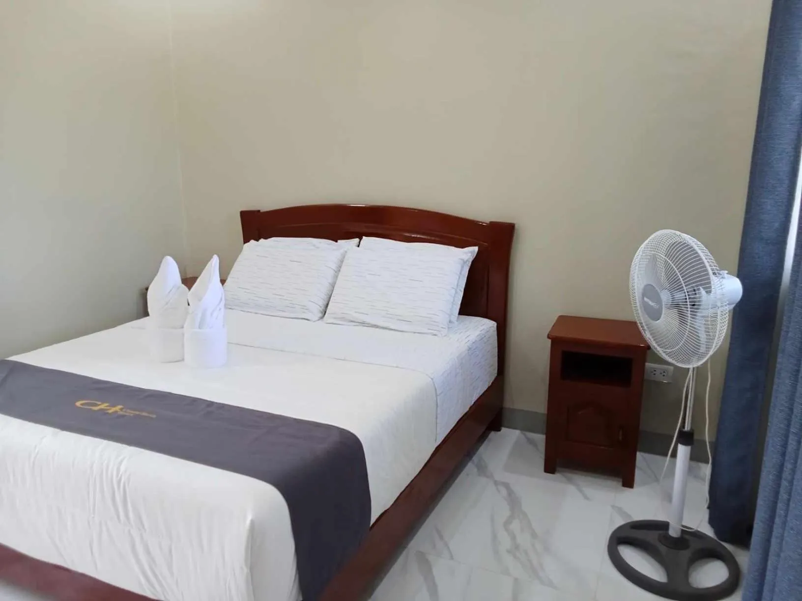 Bed in Coastal Haven Resort