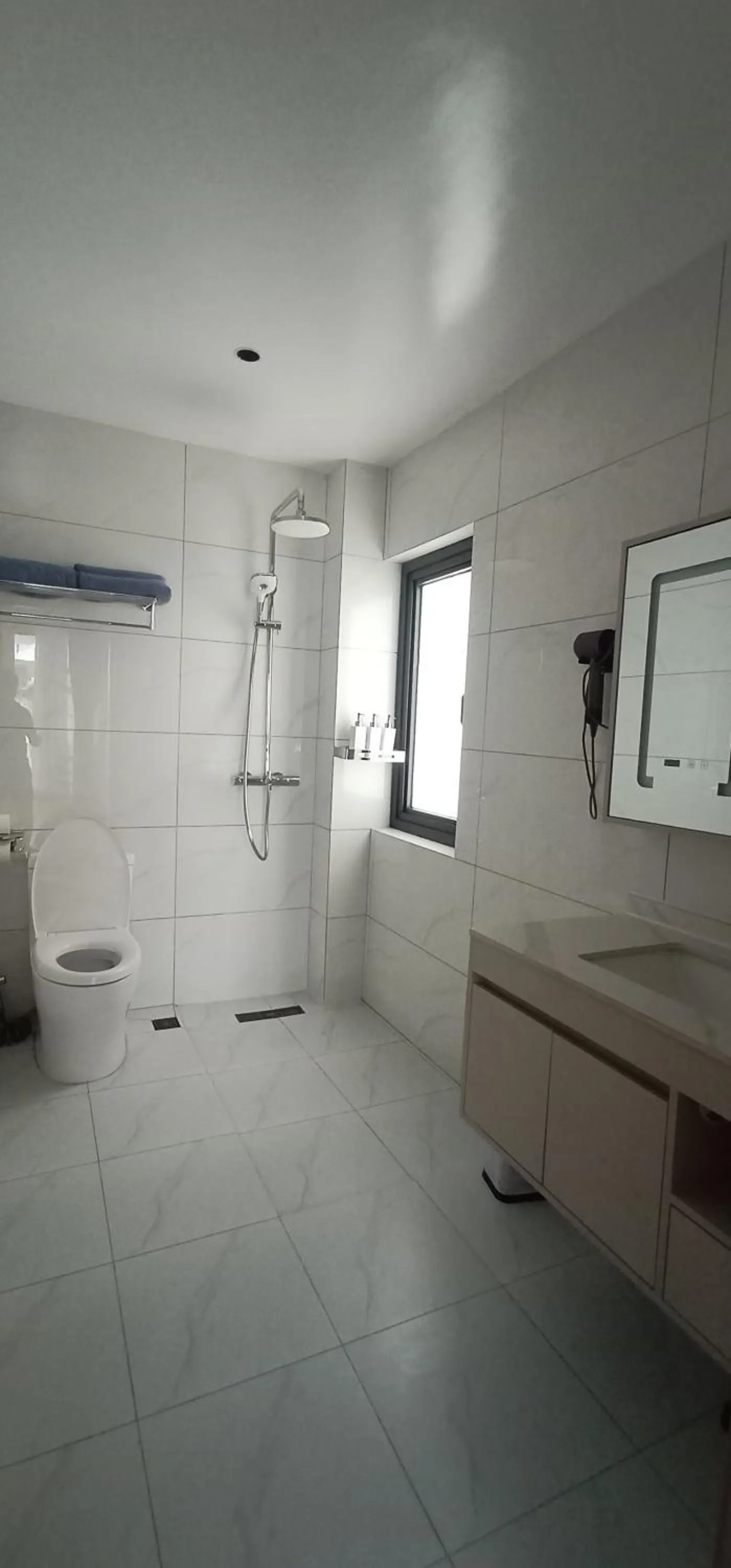 Shower in Willander Resort