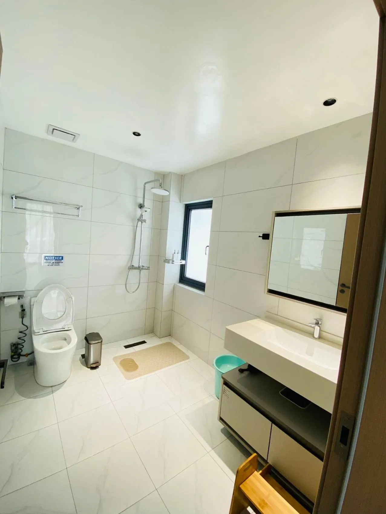 Shower in Willander Resort