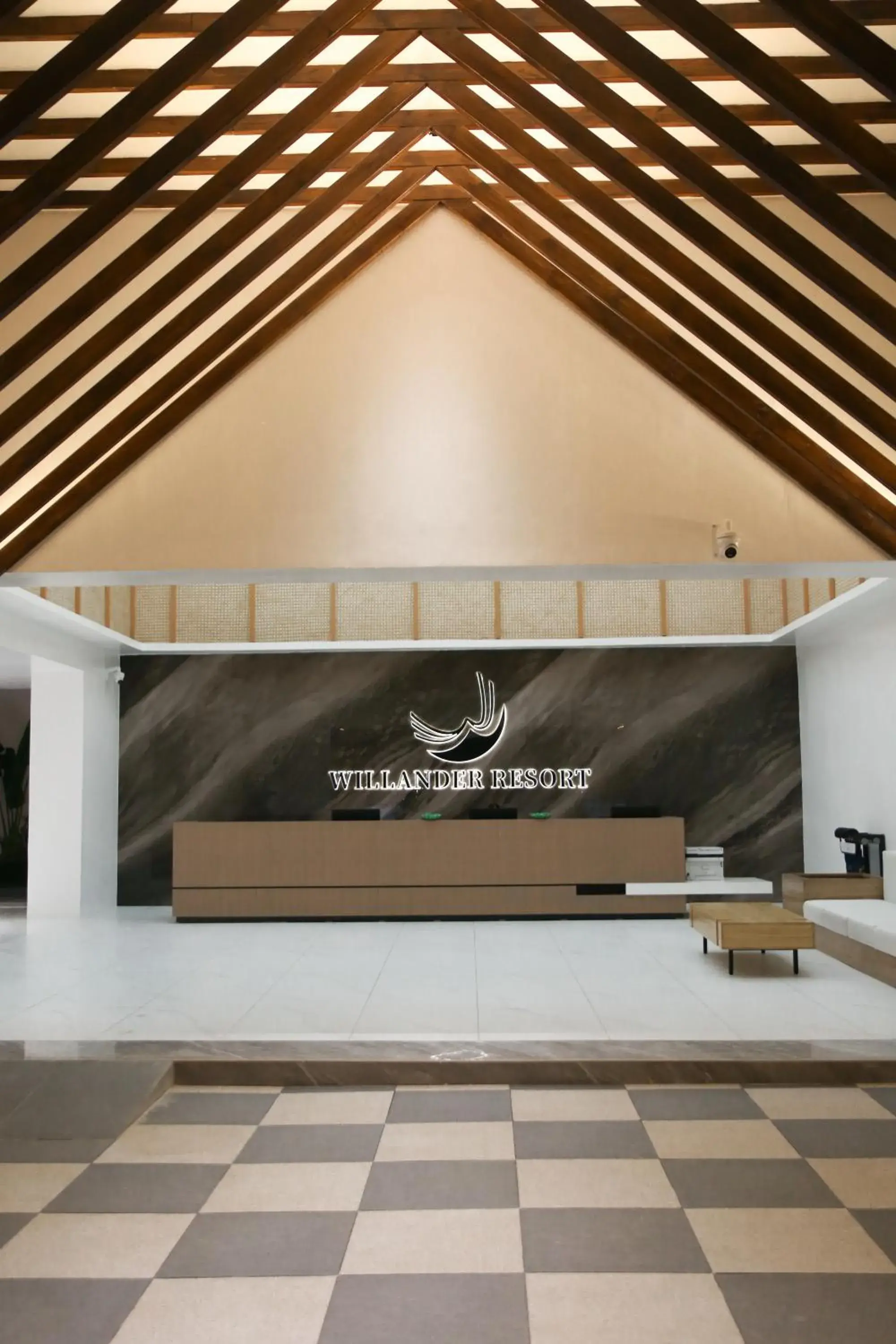 Lobby or reception in Willander Resort Lobby or reception in Willander Resort