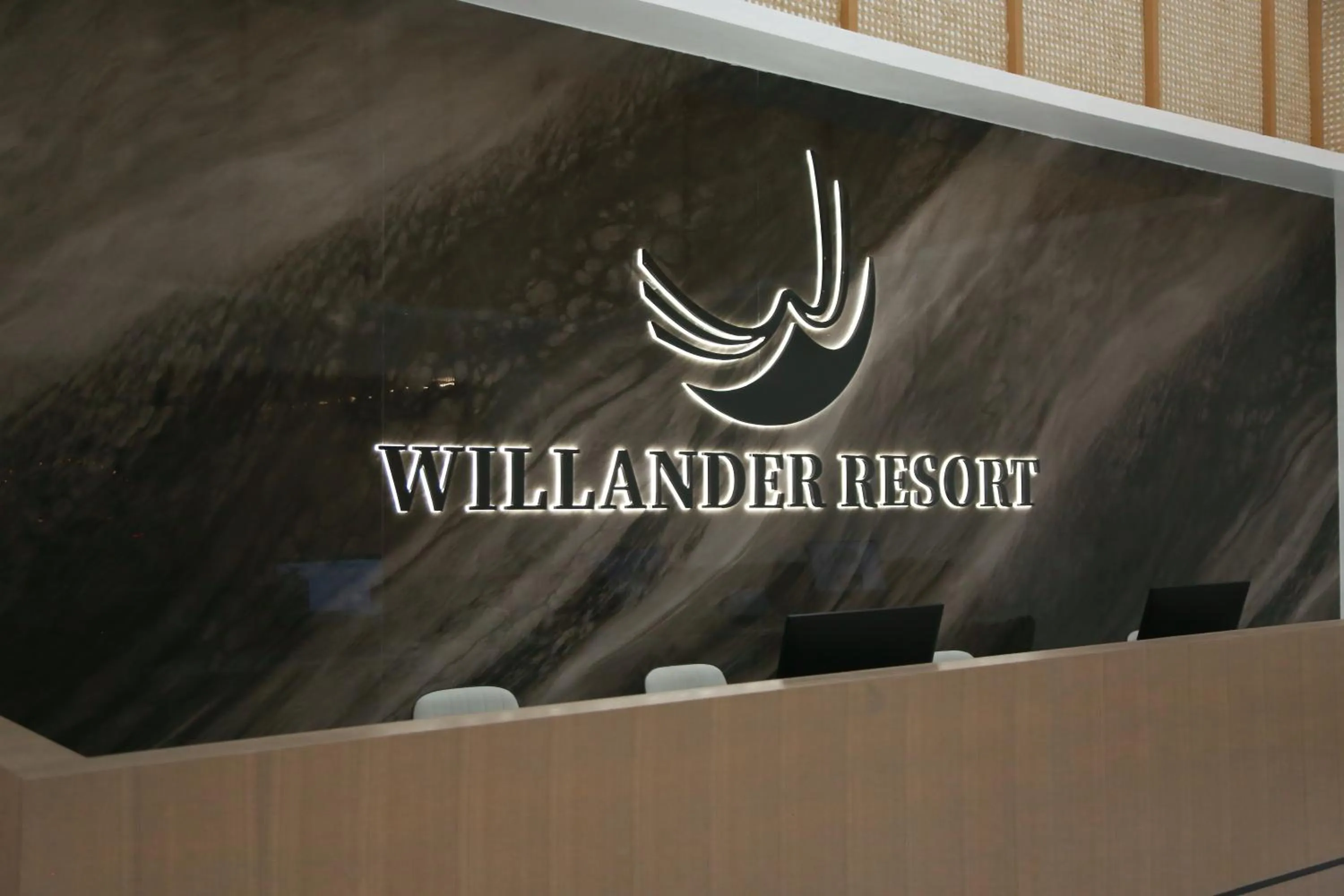 Property logo or sign in Willander Resort