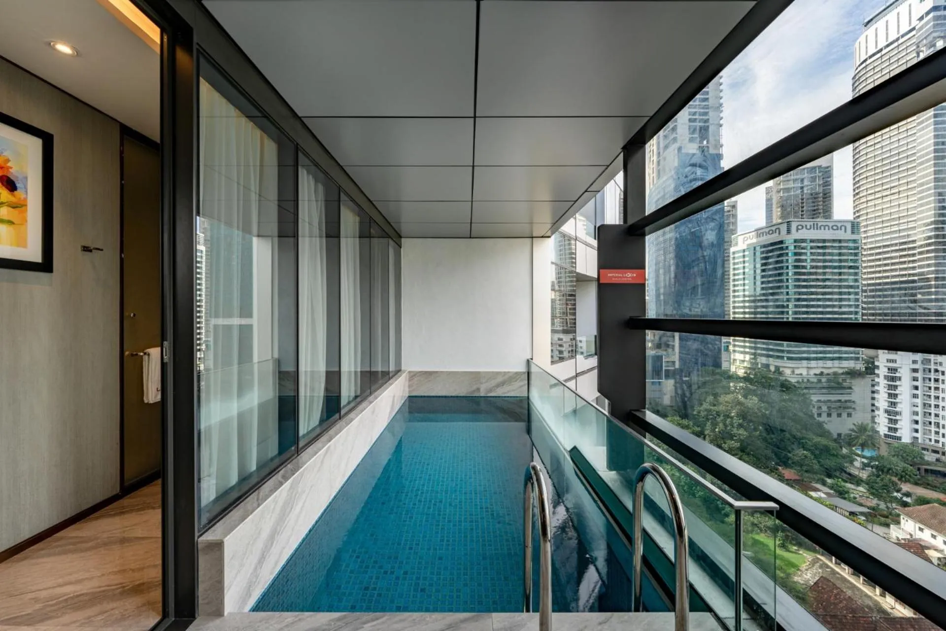 Pool view in Imperial Lexis Kuala Lumpur