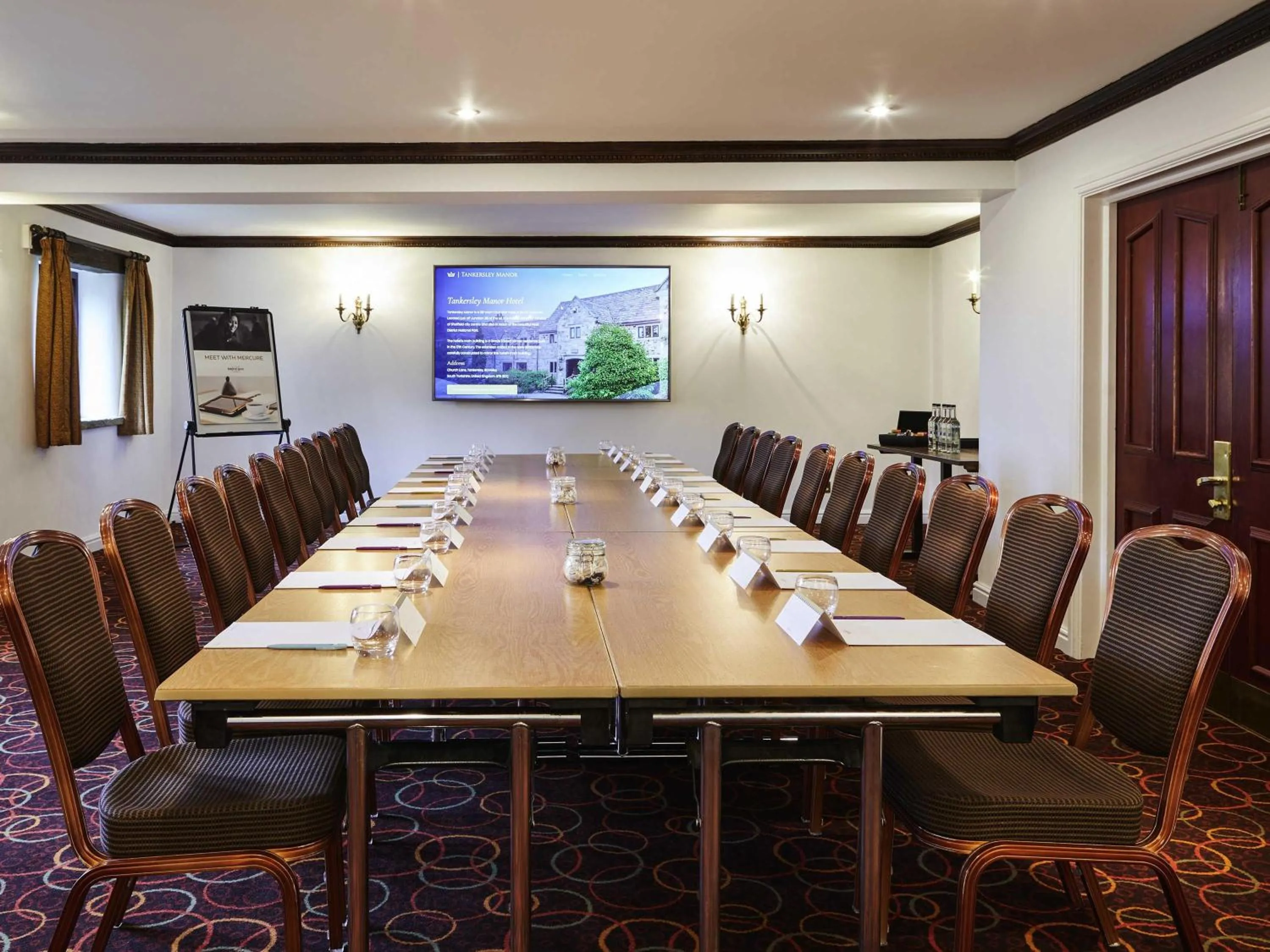 Meeting/conference room in Mercure Barnsley Tankersley Manor Hotel