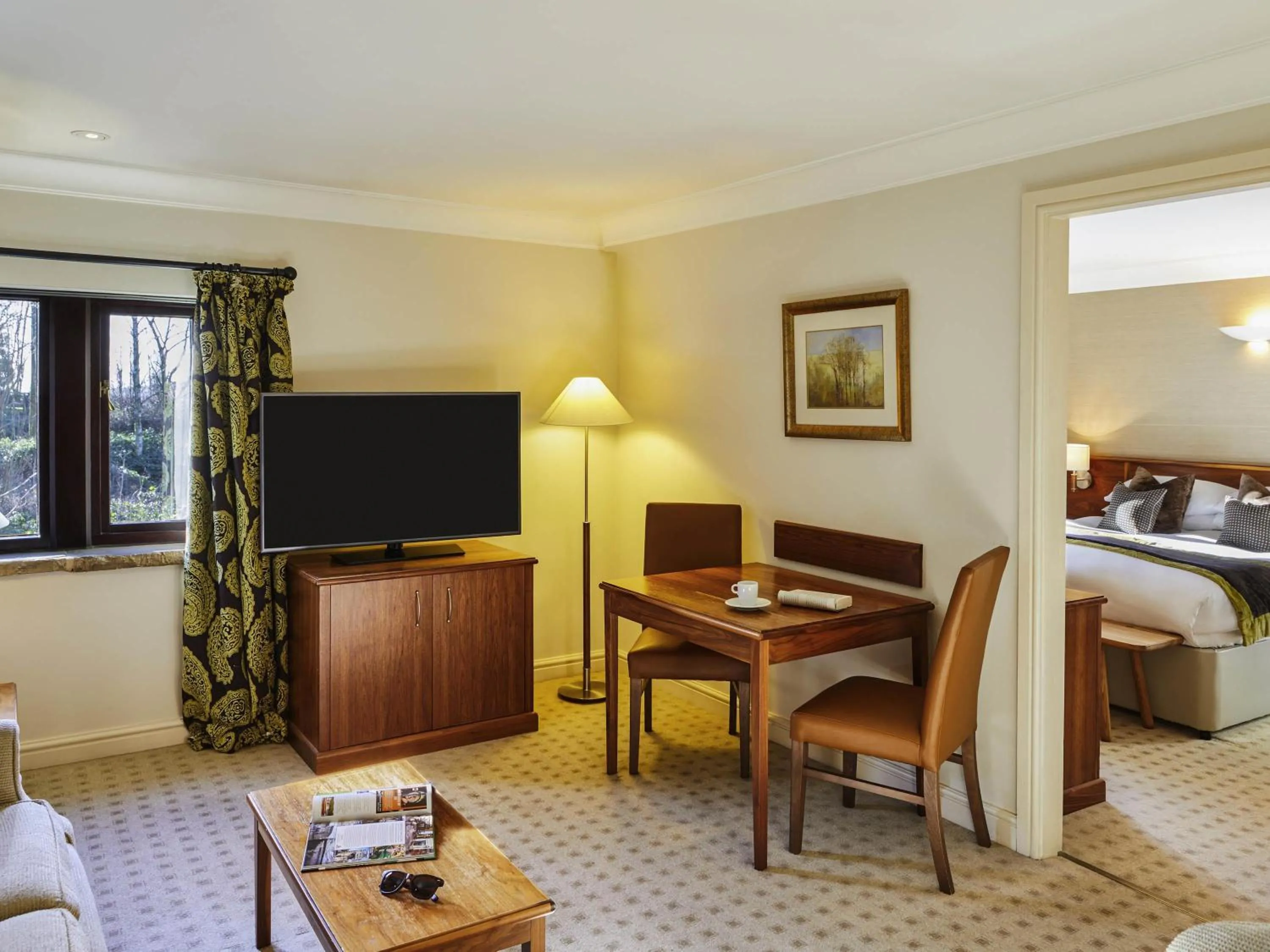 Bedroom, Bed in Mercure Barnsley Tankersley Manor Hotel