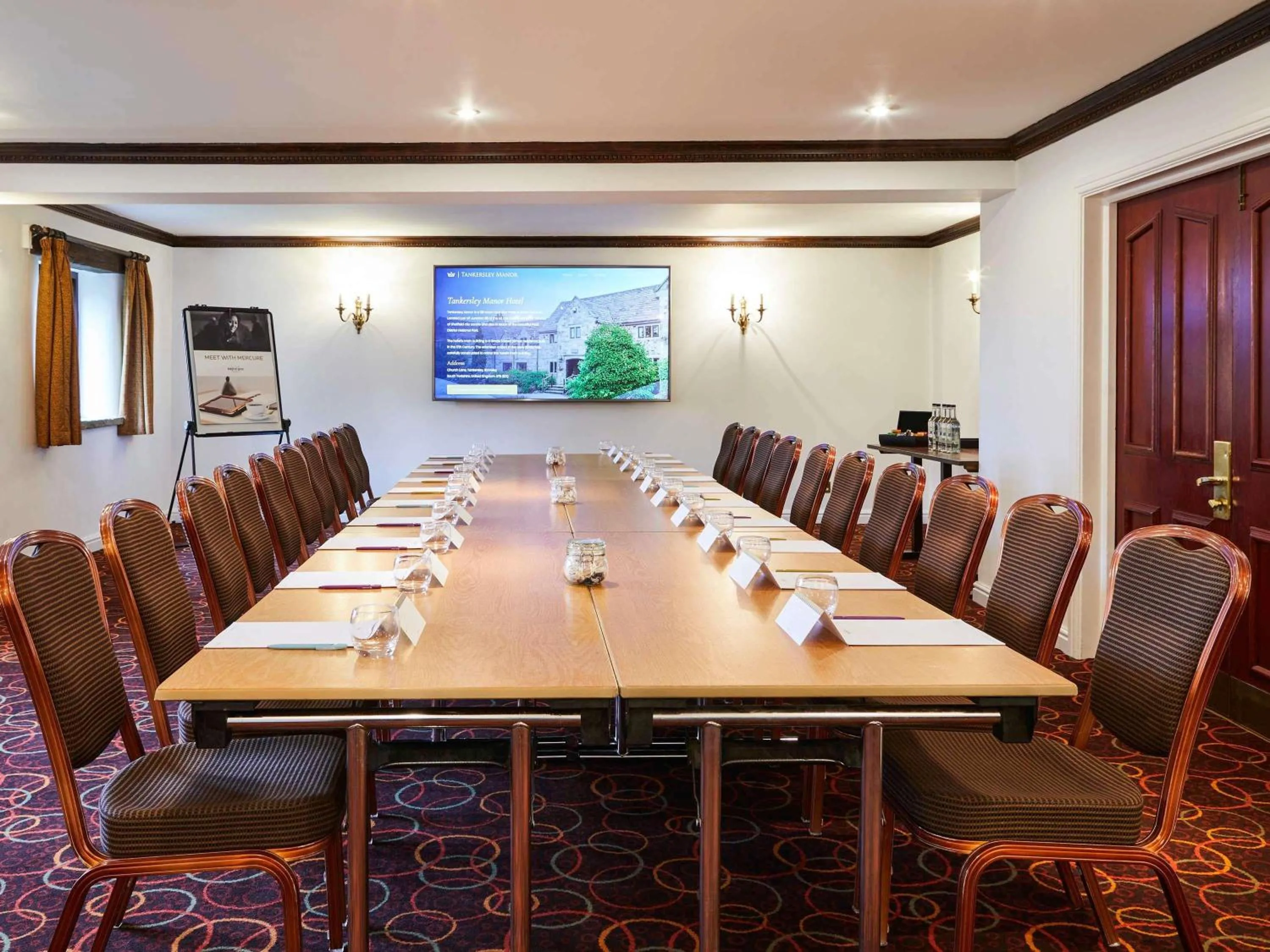 Meeting/conference room in Mercure Barnsley Tankersley Manor Hotel