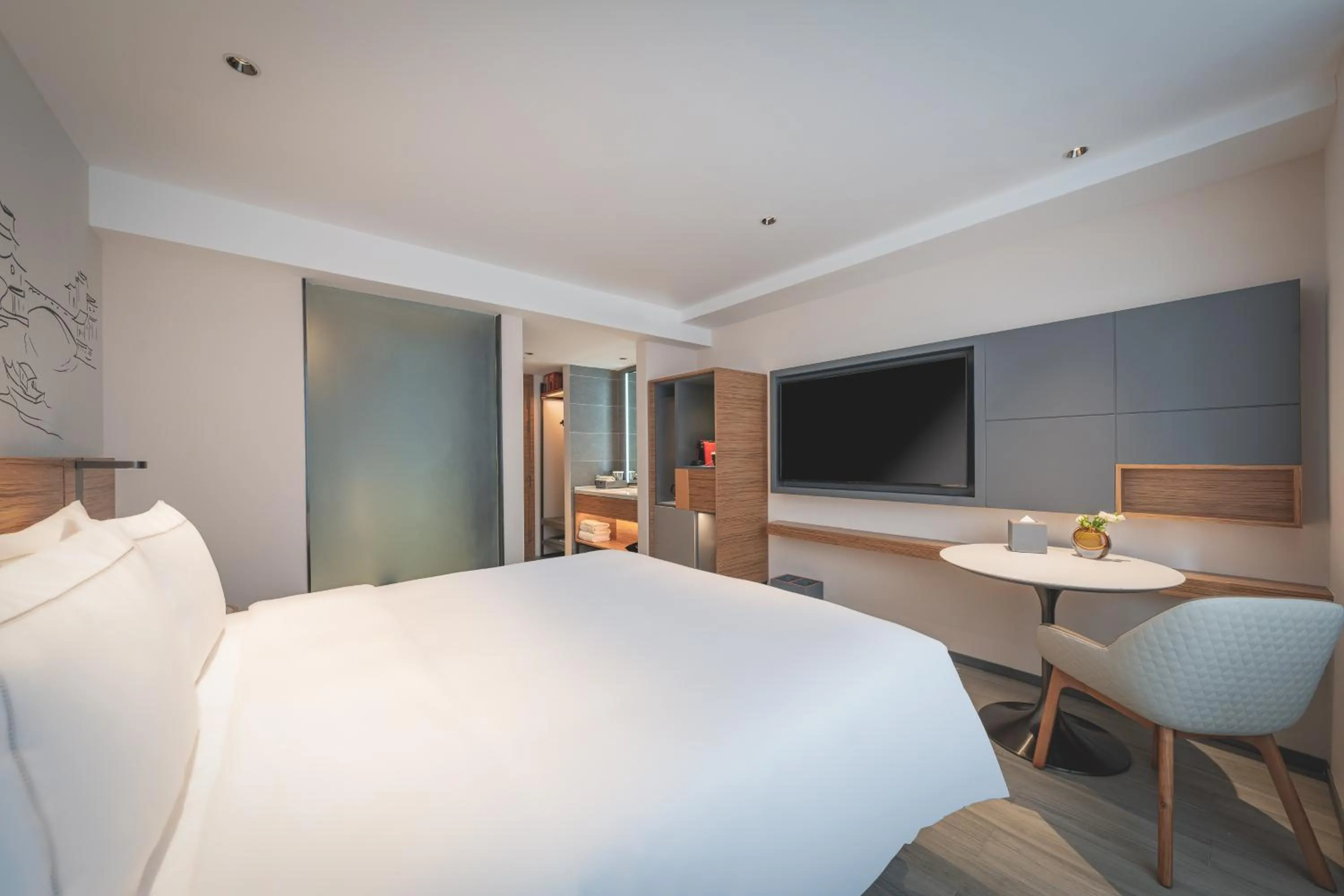 Bed in UrCove by HYATT Nanjing Downtown