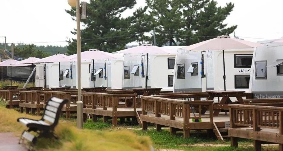 Goseong chungganjeong caravan