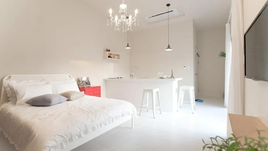 Bed in Ensoi Pension