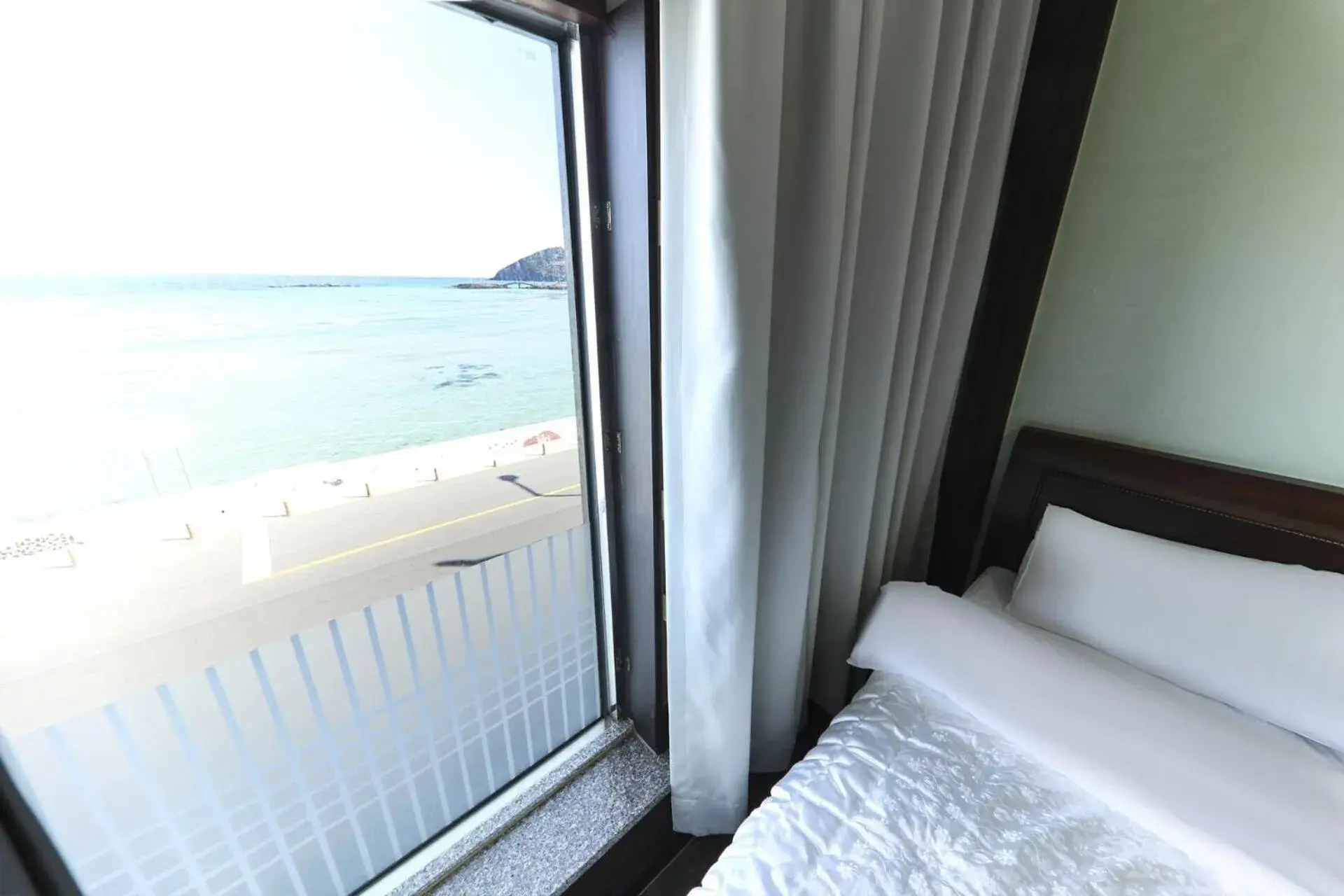 Bed in Hamduk Pungkyungchae Pension Bed in Hamduk Pungkyungchae Pension