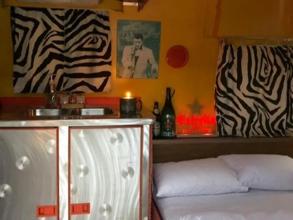 Bed in Out of Park Bed in Out of Park