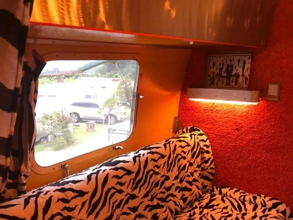 Bed in Out of Park Bed in Out of Park