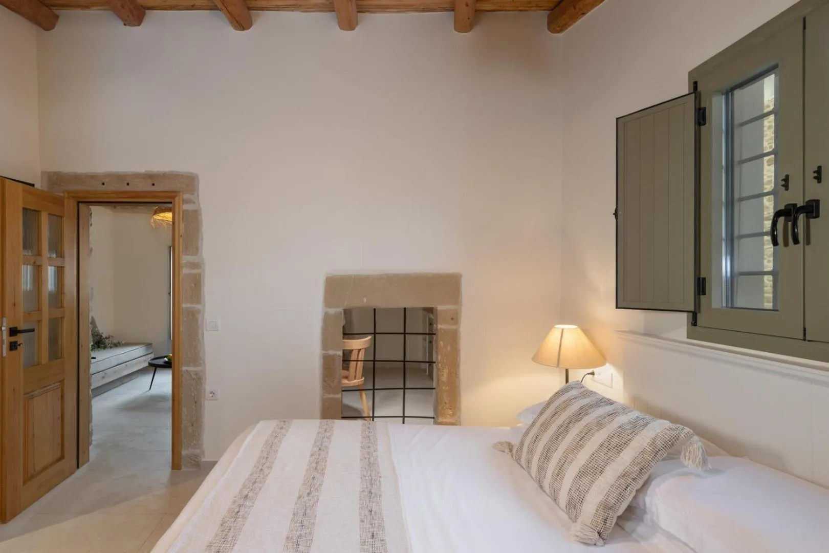 Bed in St-Ten Stone Built Village