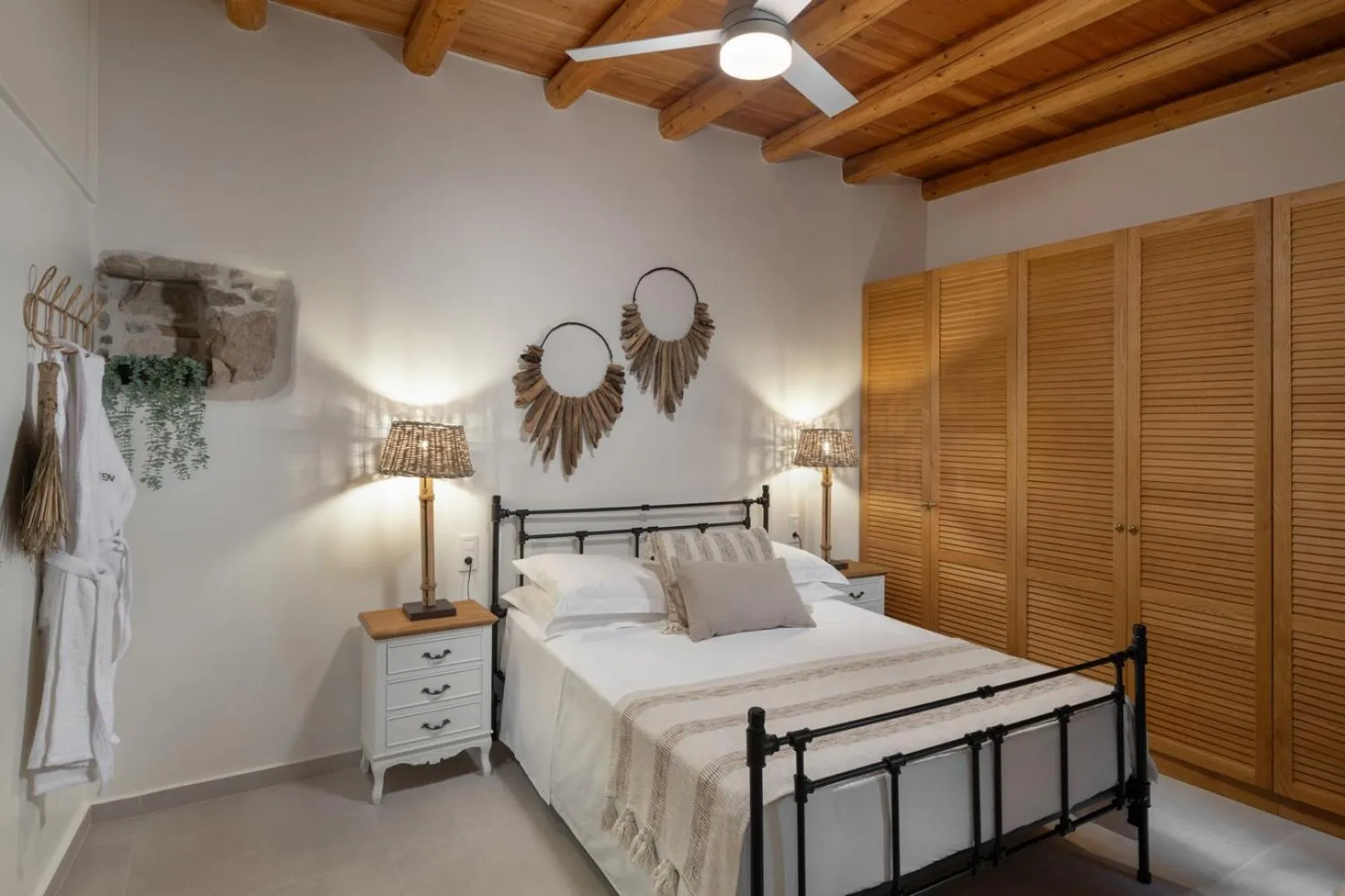 Bed in St-Ten Stone Built Village