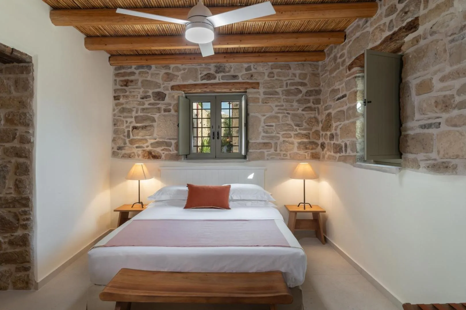 Bed in St-Ten Stone Built Village