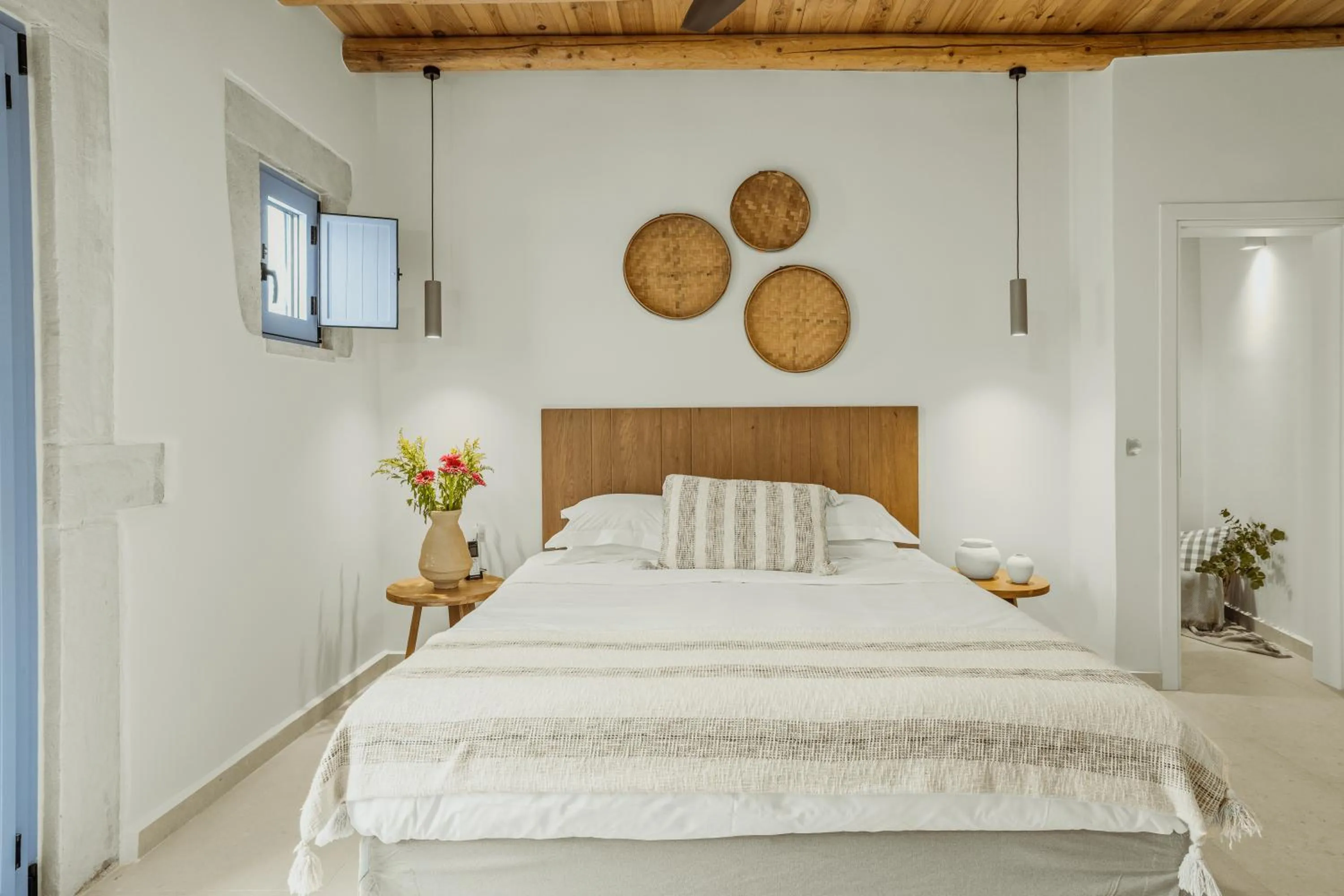 Bed in St-Ten Stone Built Village