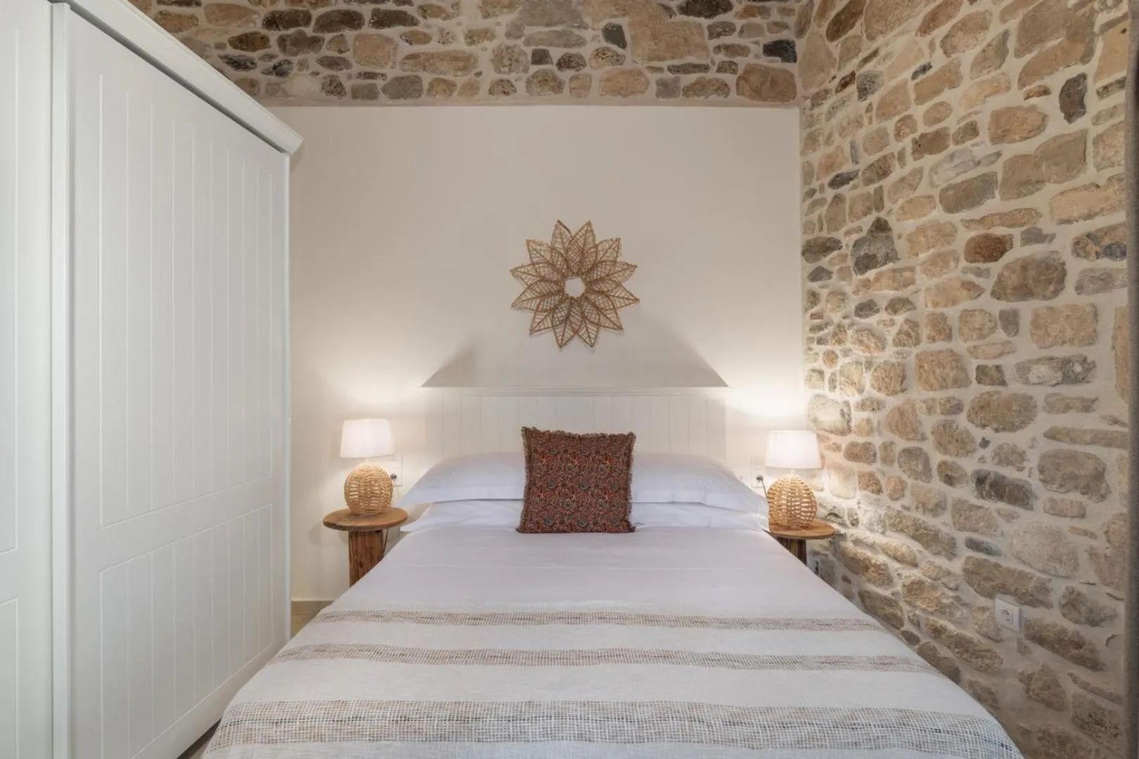 Bed in St-Ten Stone Built Village