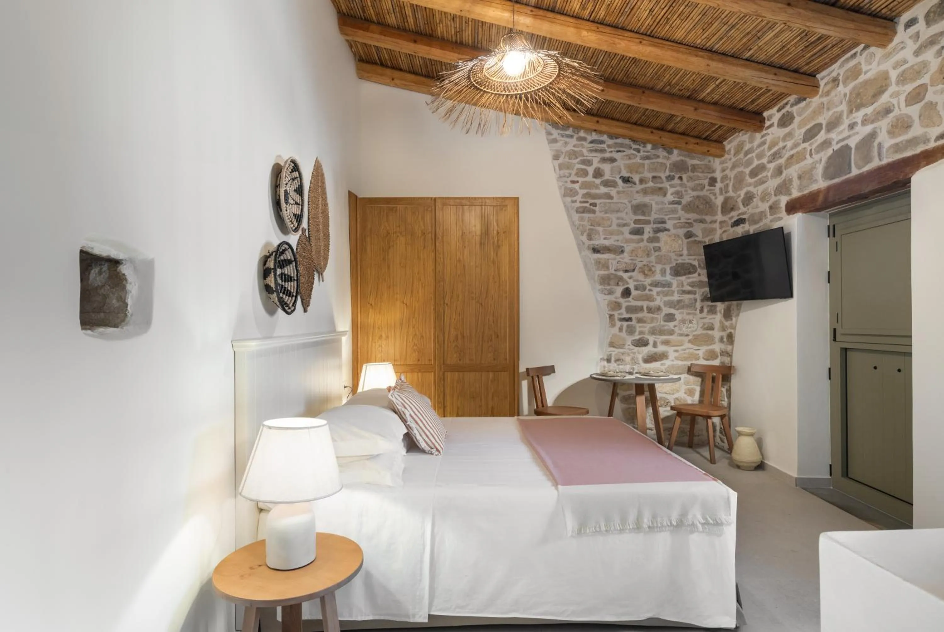 Bed in St-Ten Stone Built Village