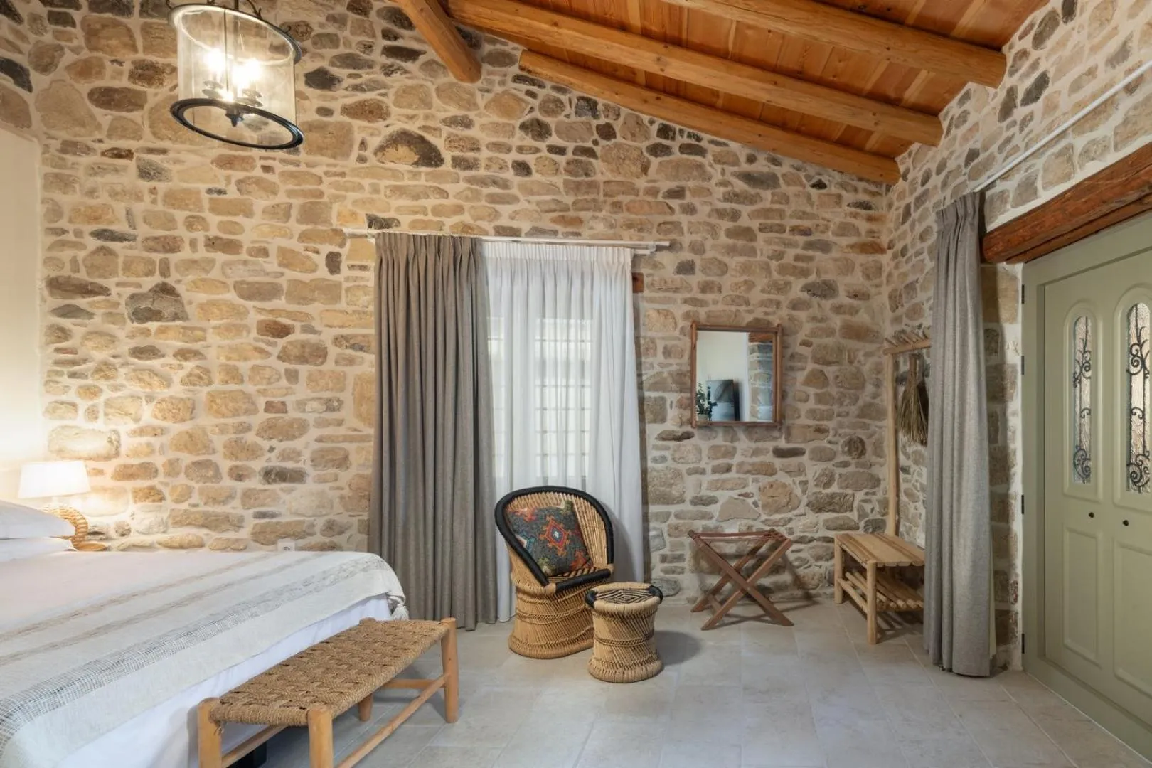 Bed in St-Ten Stone Built Village
