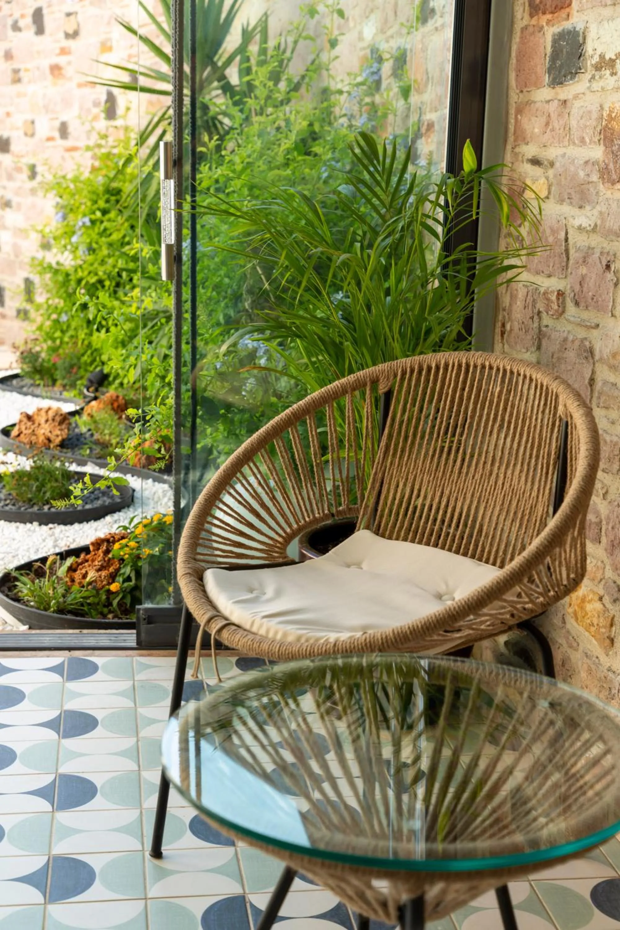 Garden view in Qara Otel