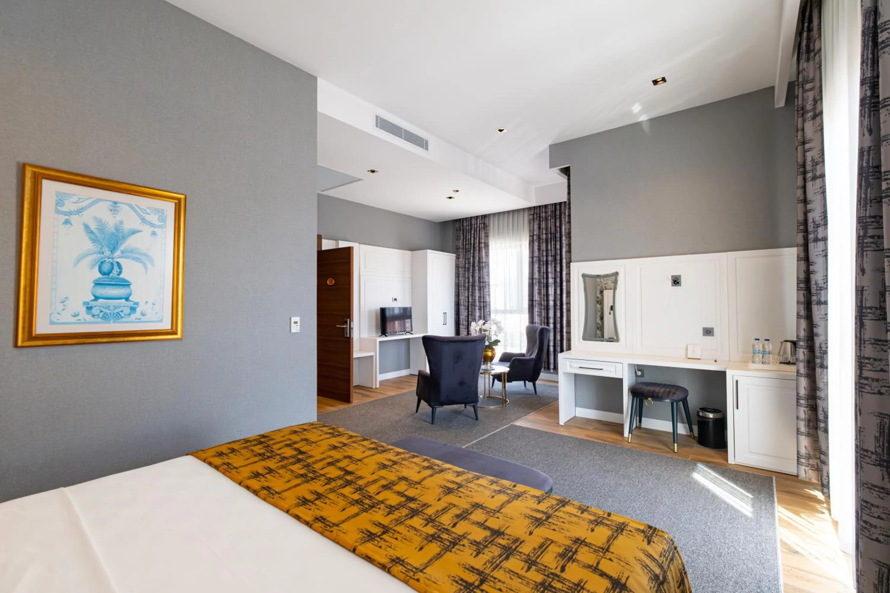 Bed in Hipodrom Hotel