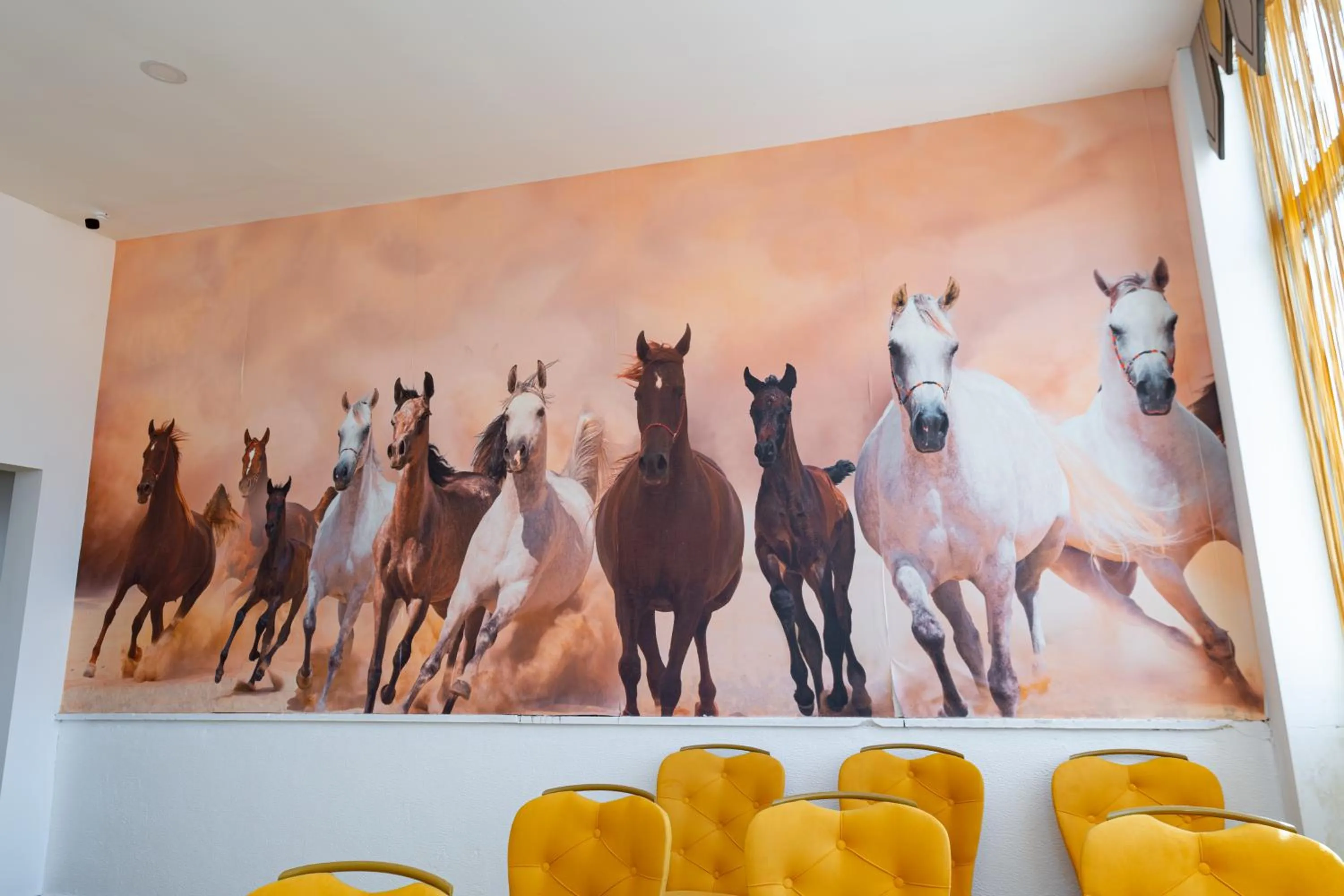 Decorative detail in Hipodrom Hotel