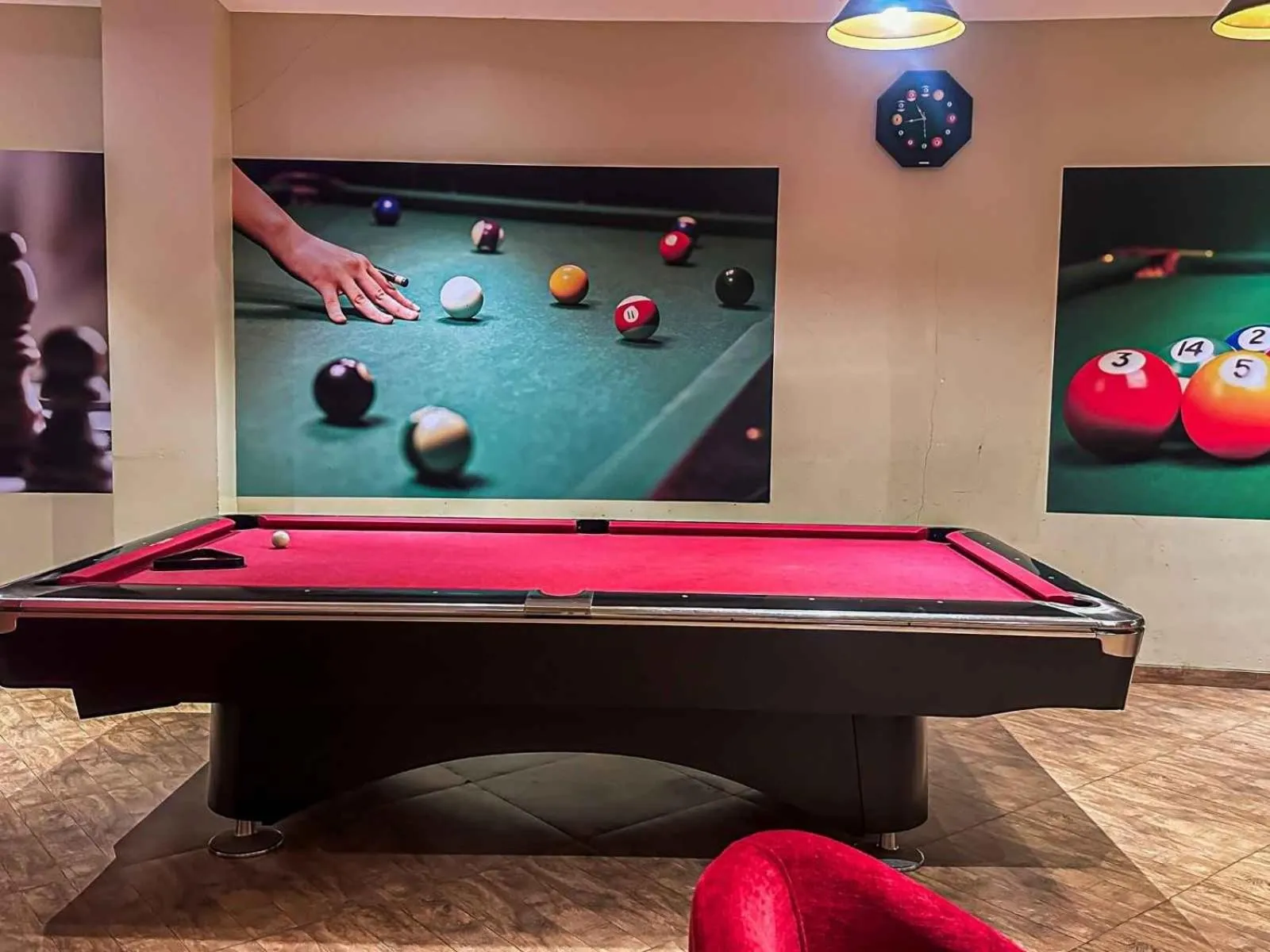 Game Room in Ambition studio apartment at rajhans belliza