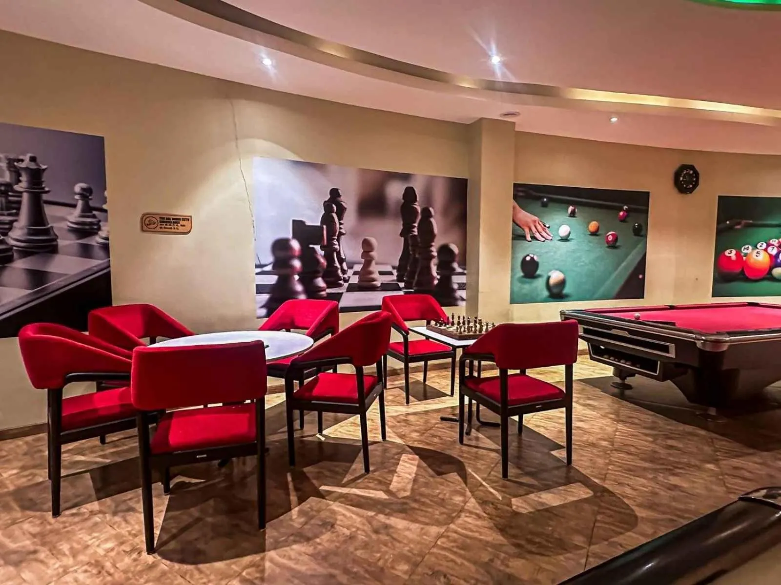 Game Room in Ambition studio apartment at rajhans belliza