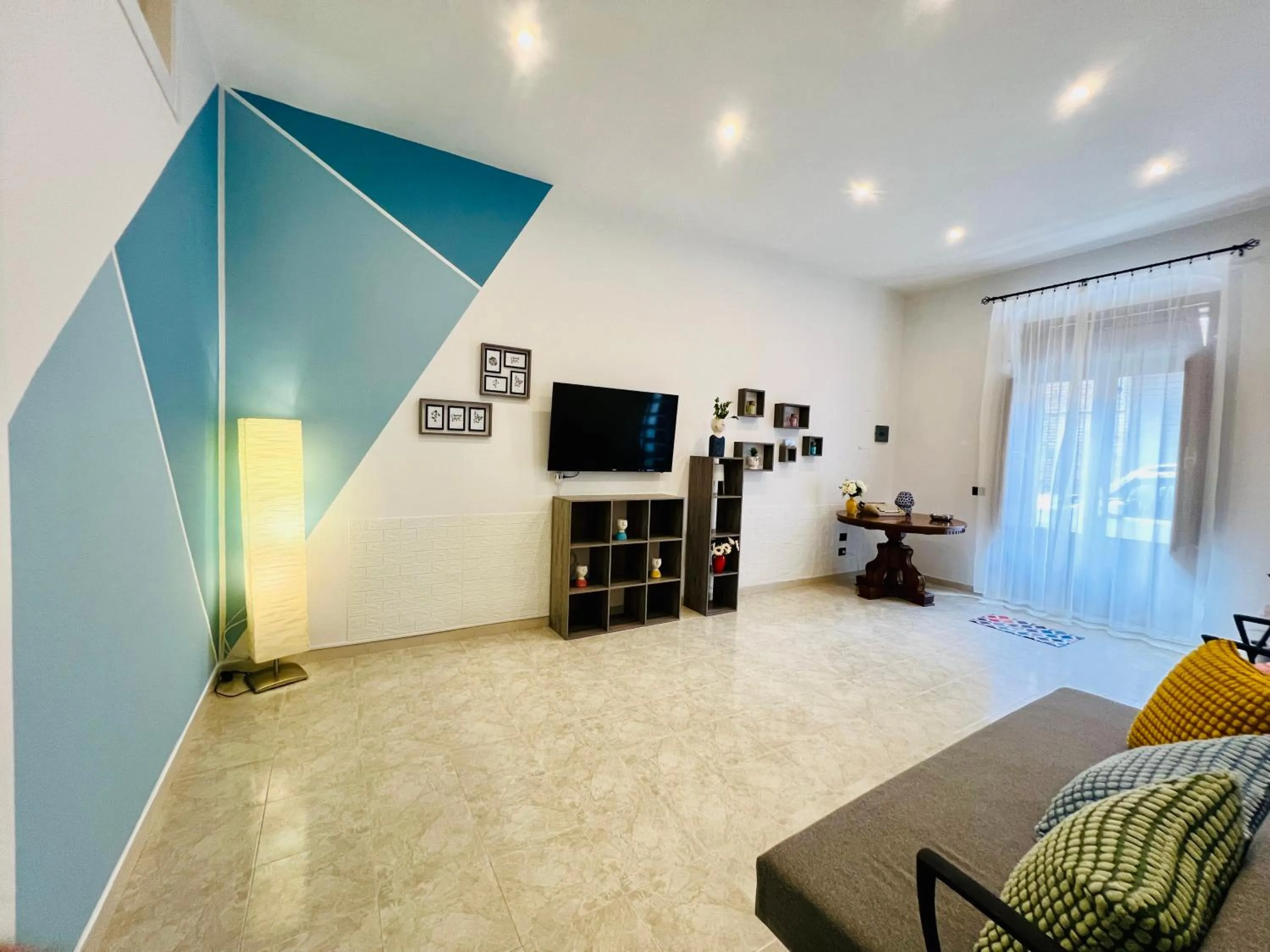 Communal lounge/ TV room in B&B Margherita Torremaggiore