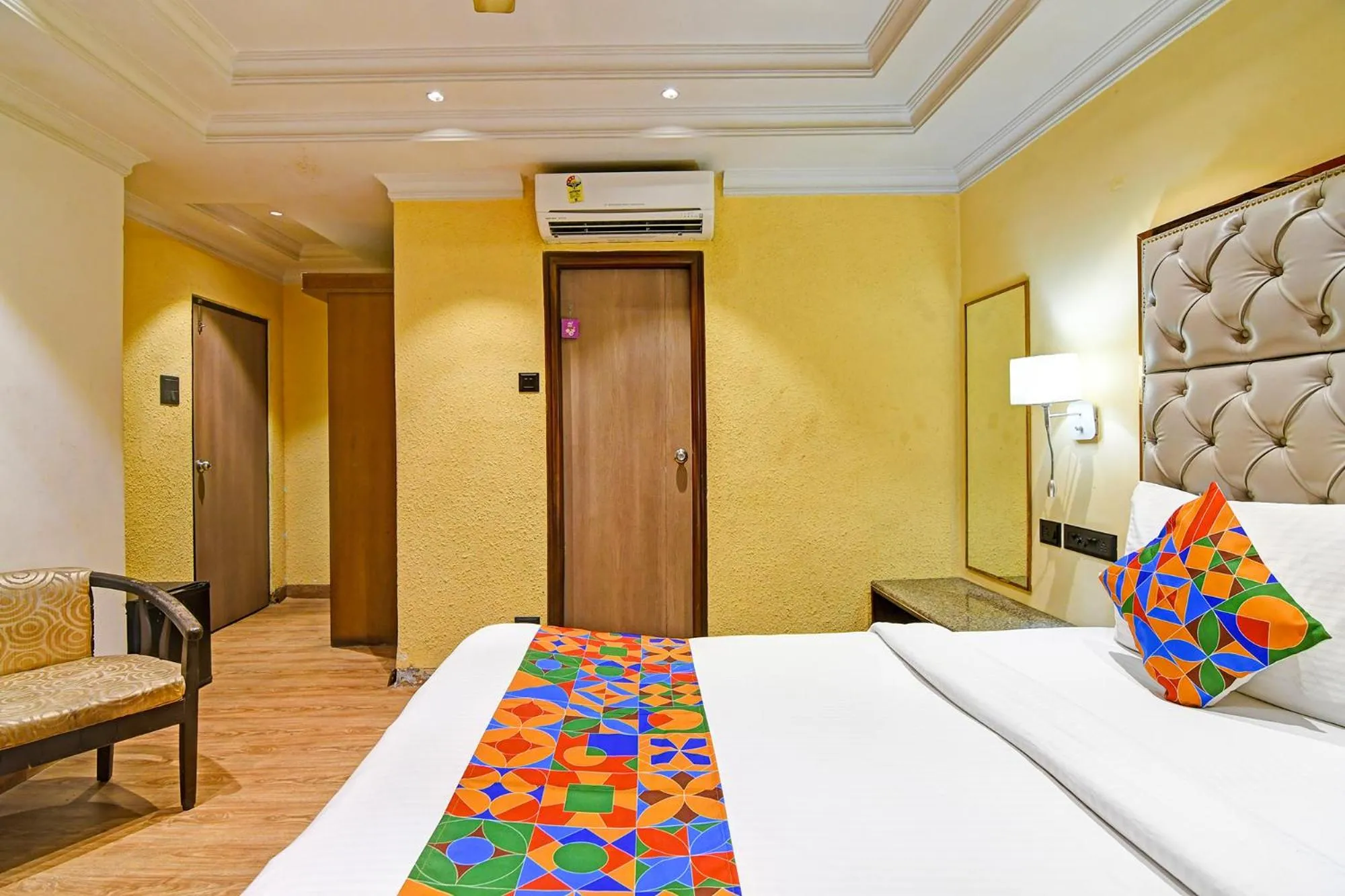 Bed in FabHotel Gulshan International - Nr Peter Cat Park Street