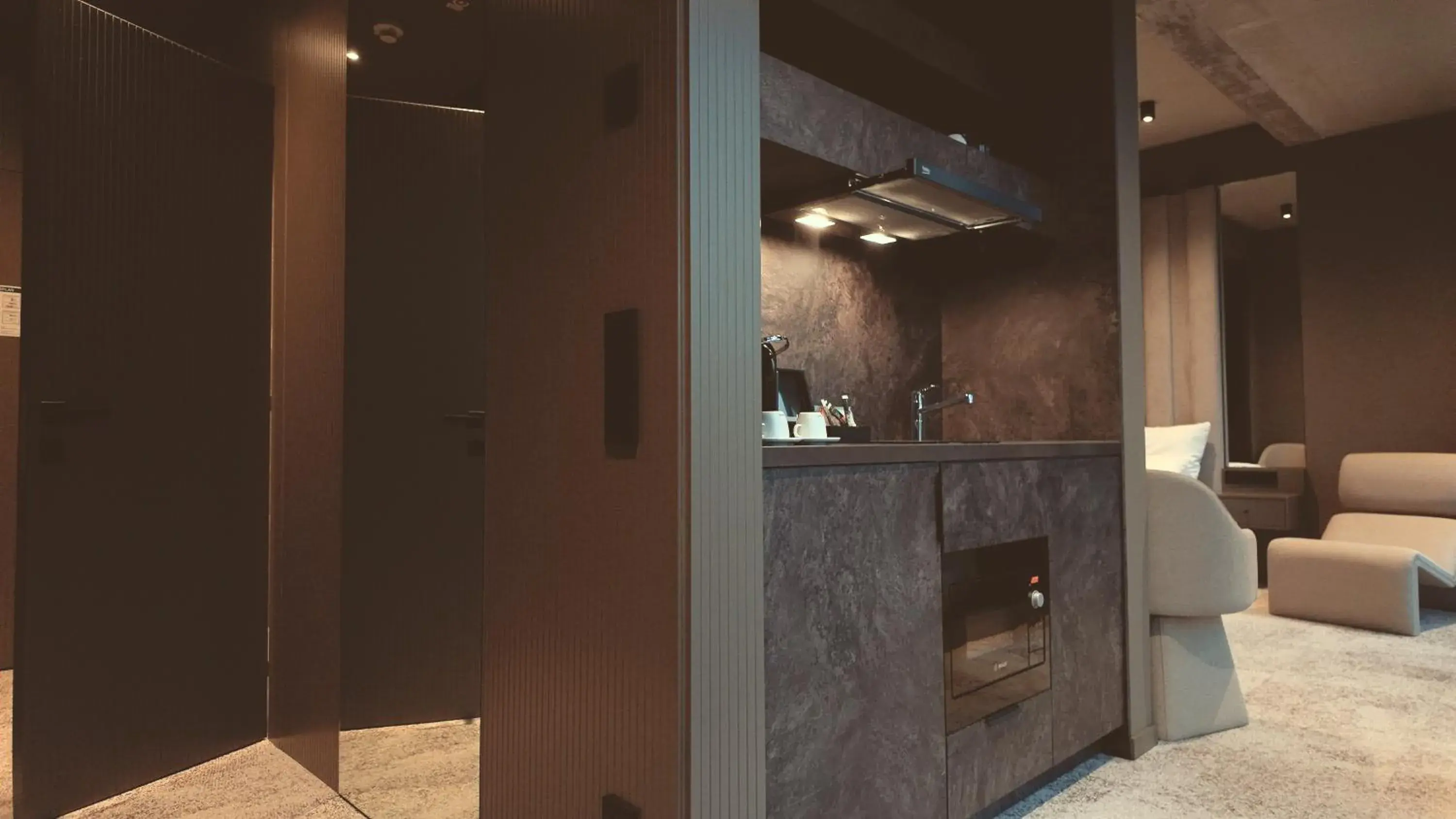 Living room in Bellman Hotel Living room in Bellman Hotel