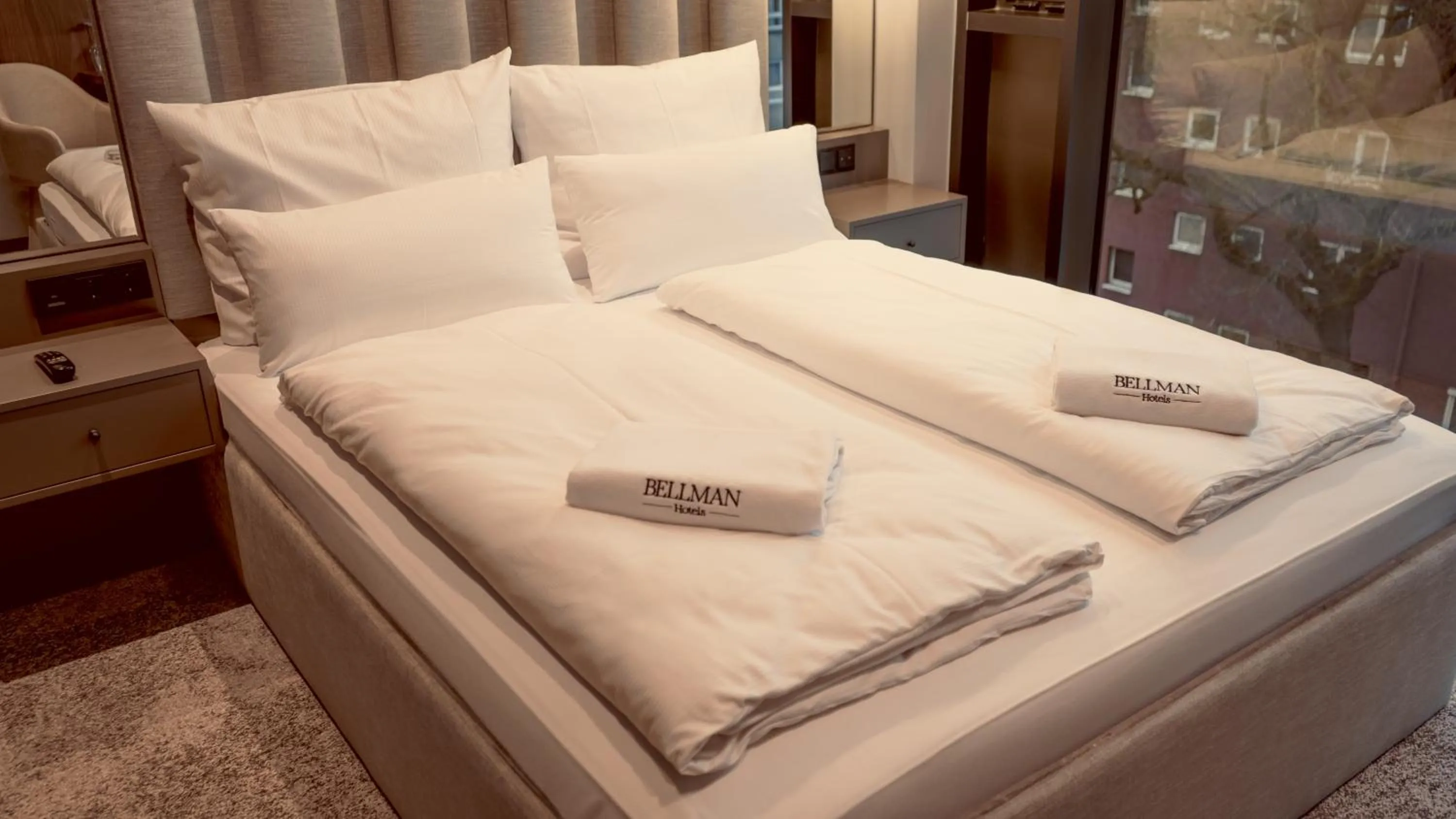 Bed in Bellman Hotel