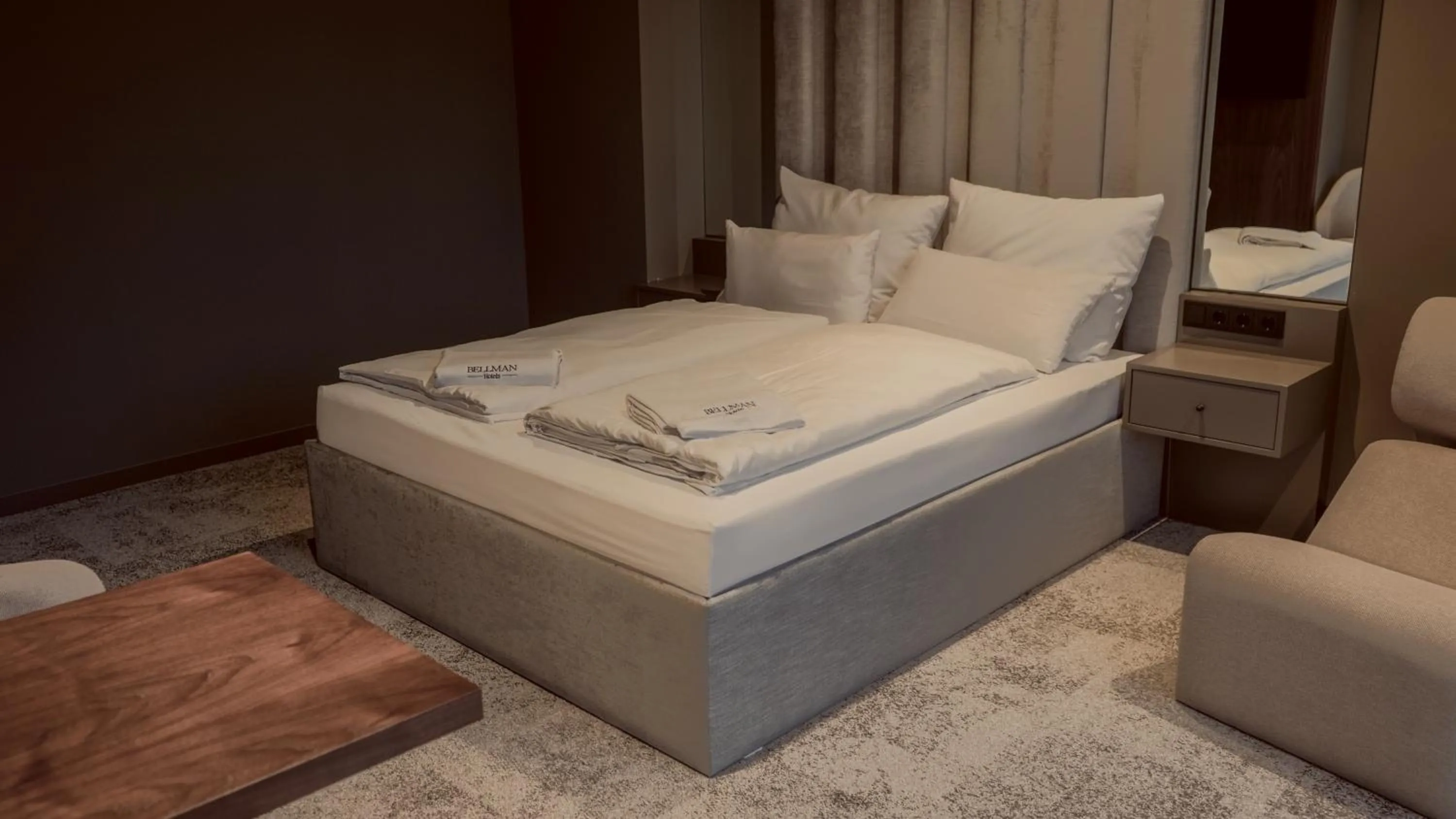 Bed in Bellman Hotel