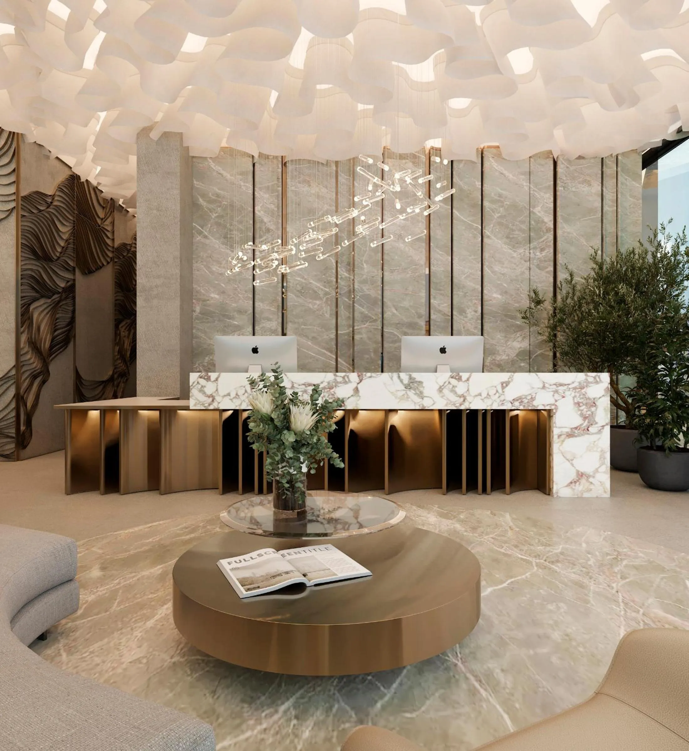 Lobby or reception in Bellman Hotel