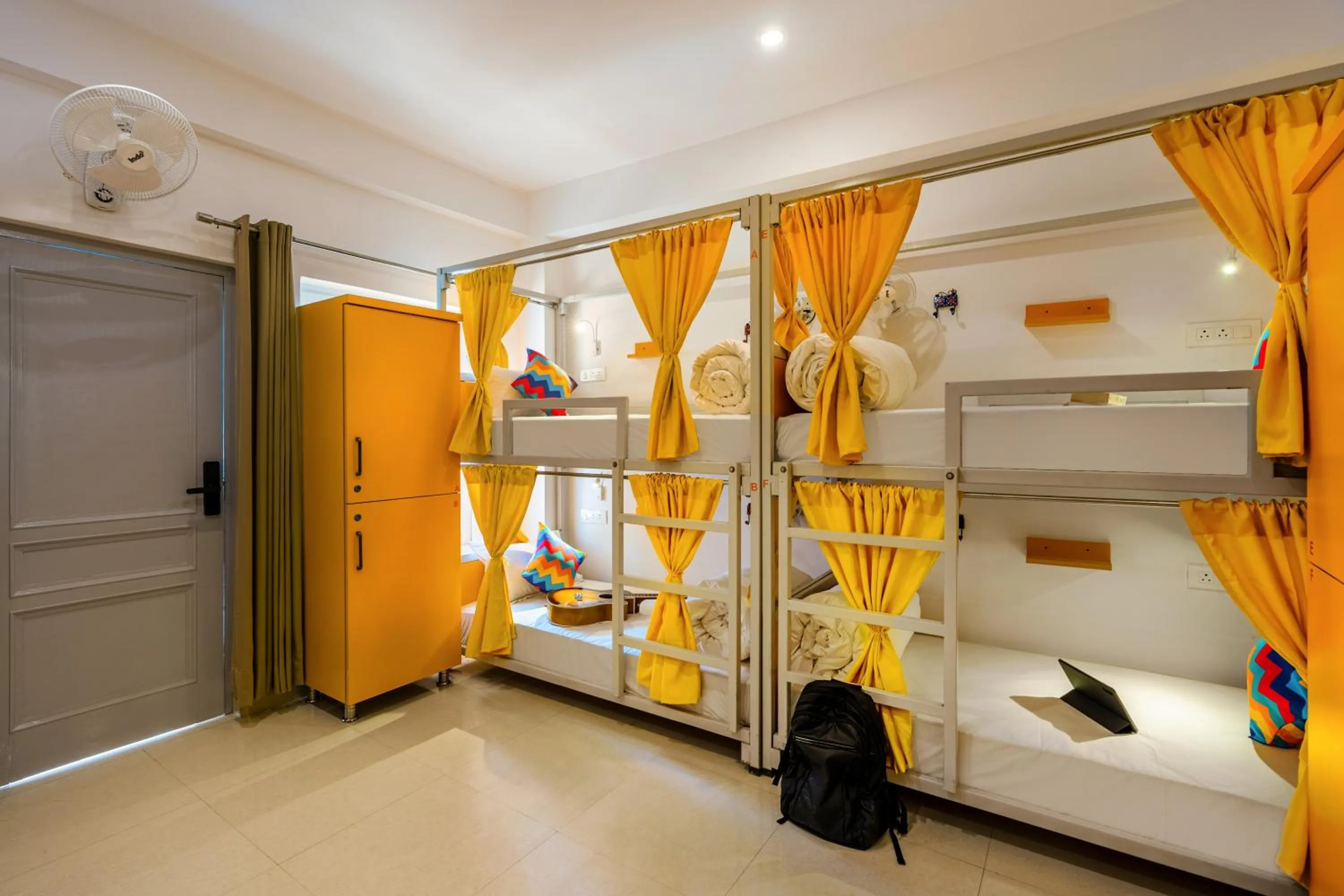Bed in 8 Bed Mixed Dormitory Room with Ensuite Bathroom in goSTOPS Mcleodganj, Bhagsu